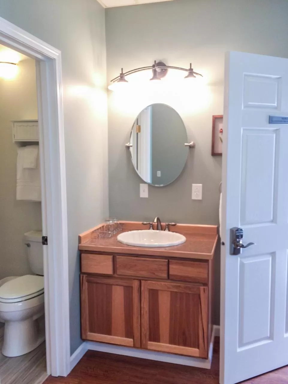 Bathroom in Trailhead Lodging