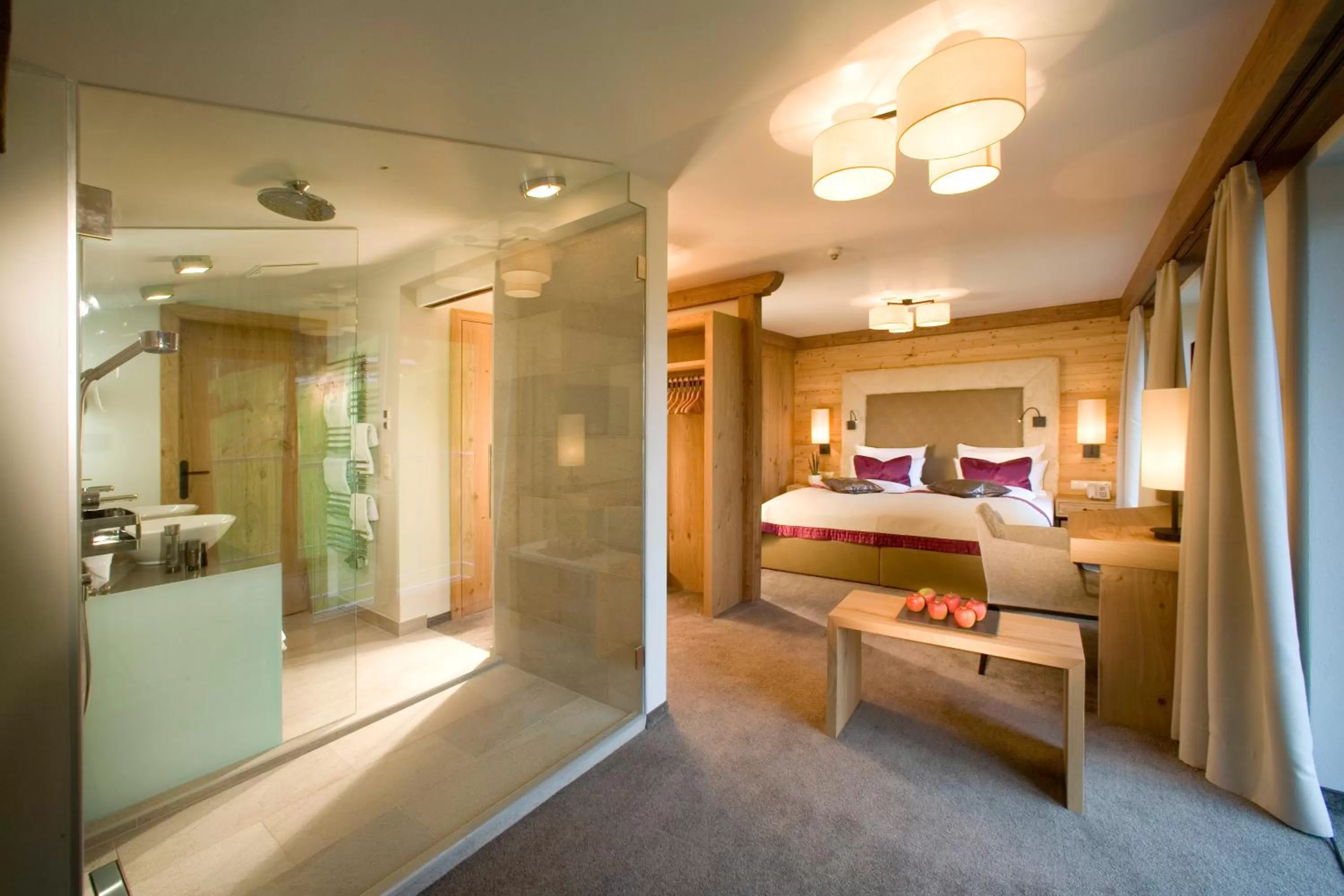 Photo of the whole room, Bed in Aktiv- & Wellnesshotel Bergfried