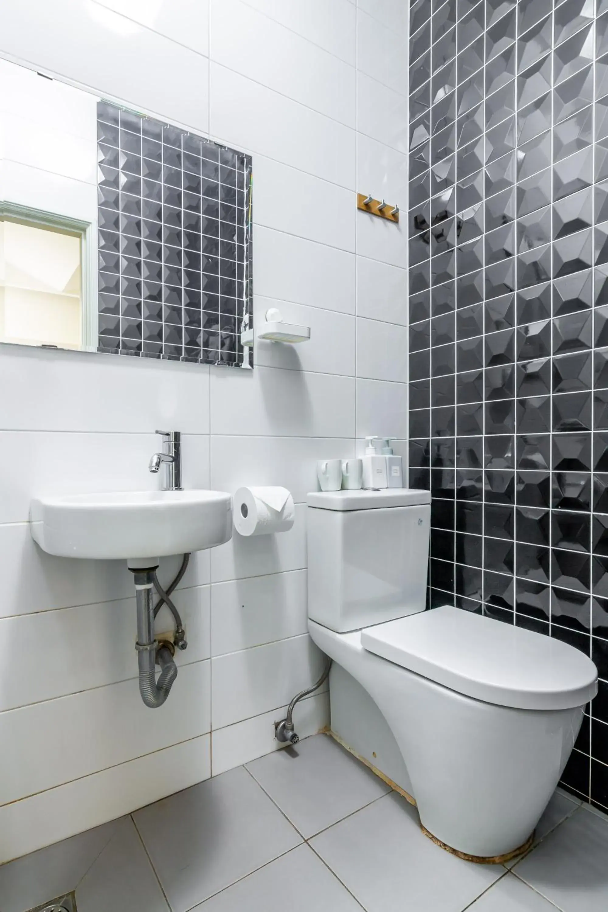 Decorative detail, Bathroom in Art Station x Residence