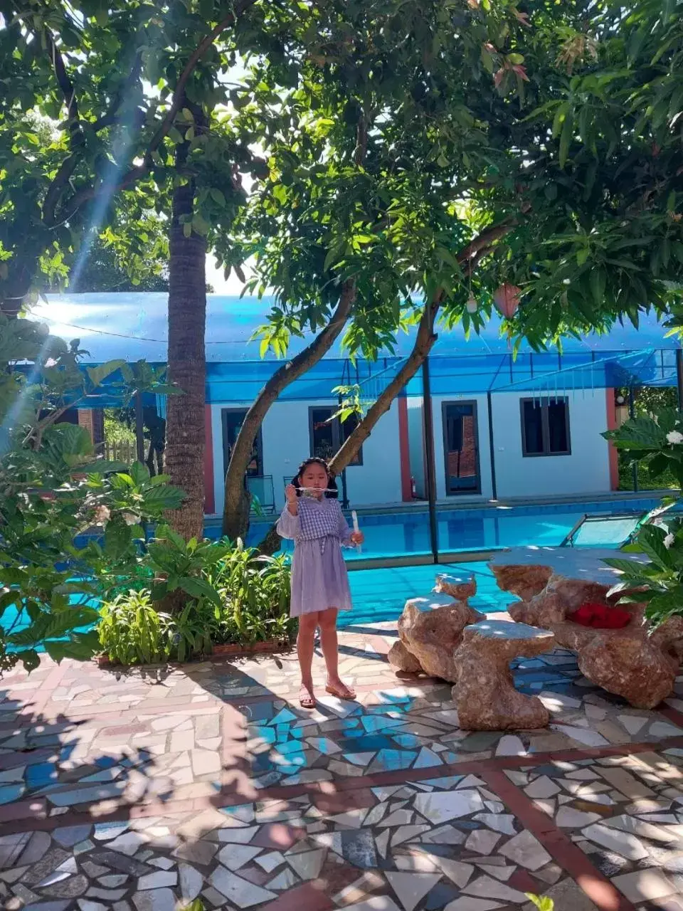 Swimming pool in Trang An Elegant Homestay Swimming pool in Trang An Elegant Homestay