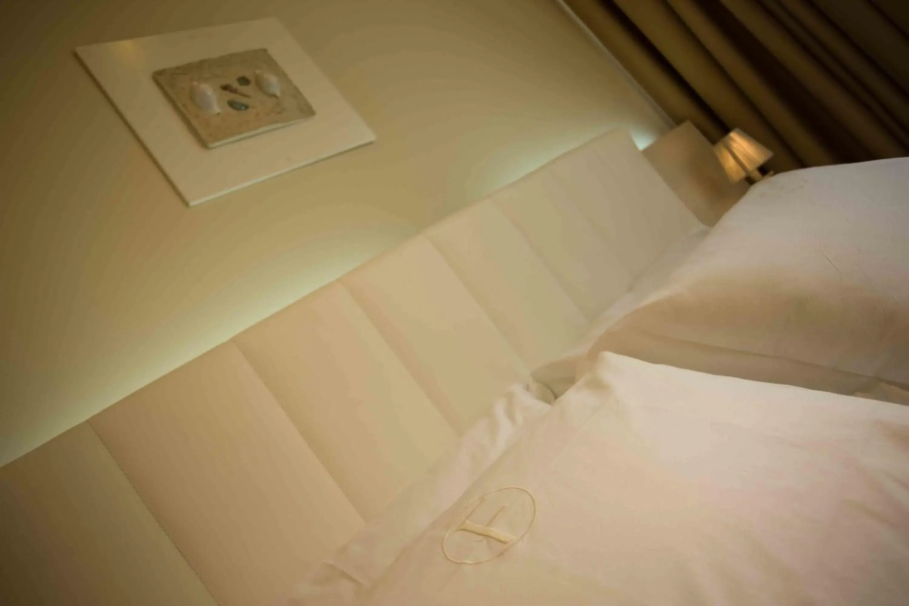 Decorative detail, Bed in Ferretti Beach Hotel