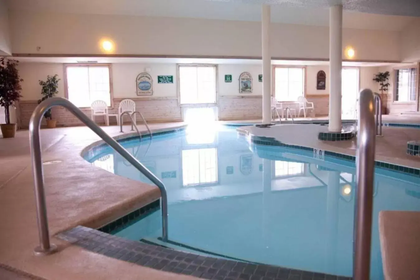 Pool view in Baymont by Wyndham Mequon Milwaukee Area Pool view in Baymont by Wyndham Mequon Milwaukee Area