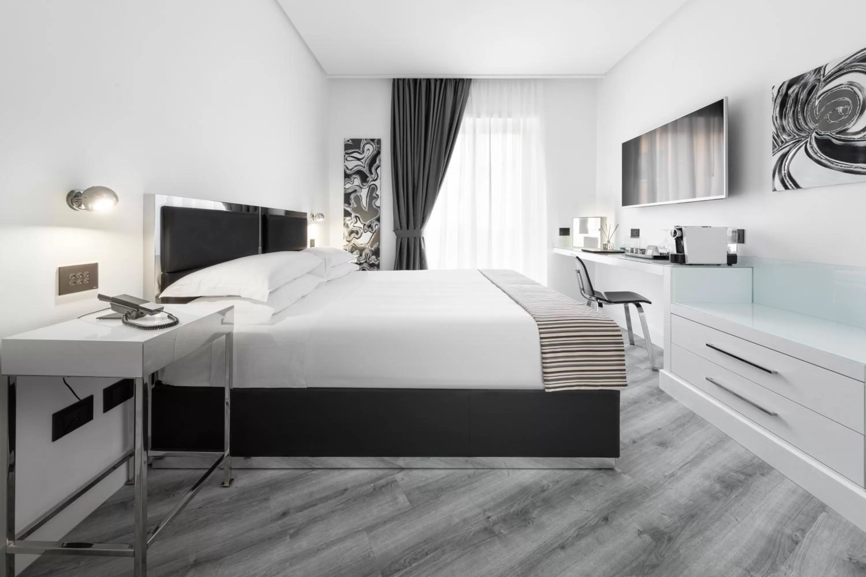 Bedroom, Bed in LHP Napoli Palace & SPA