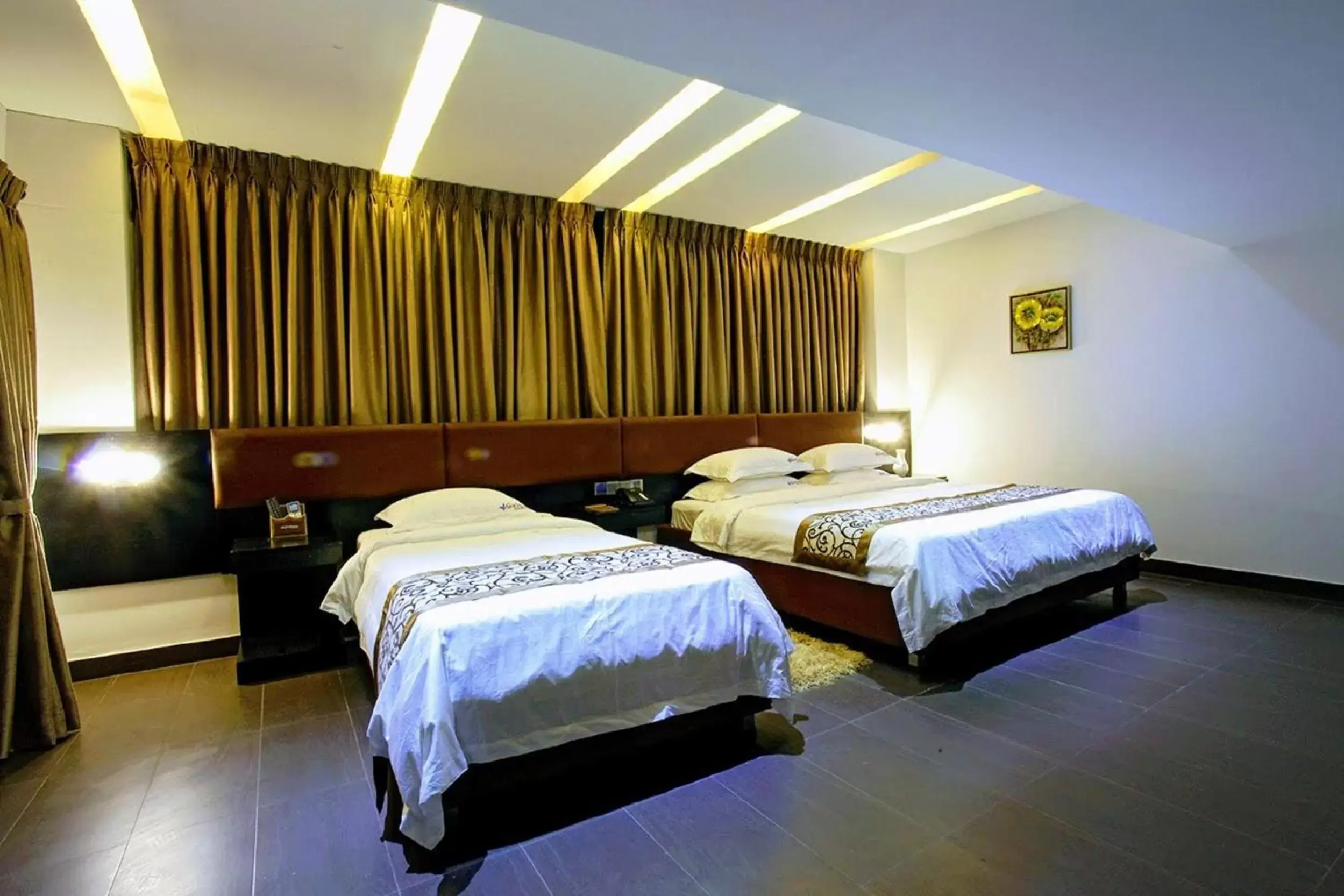 Bed in Galesia Hotel & Resort