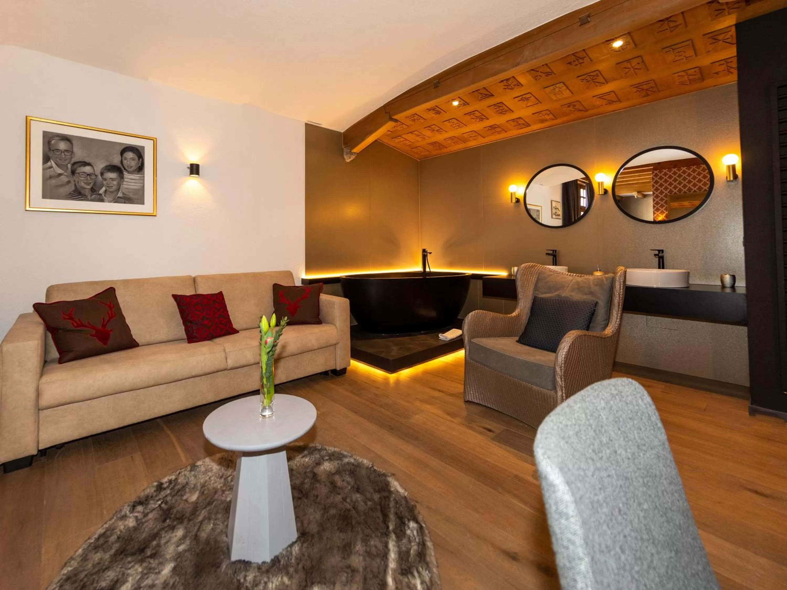 Photo of the whole room in Hotel Parsenn