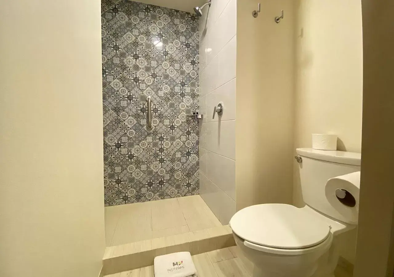 Toilet, Bathroom in Hotel MX tulum