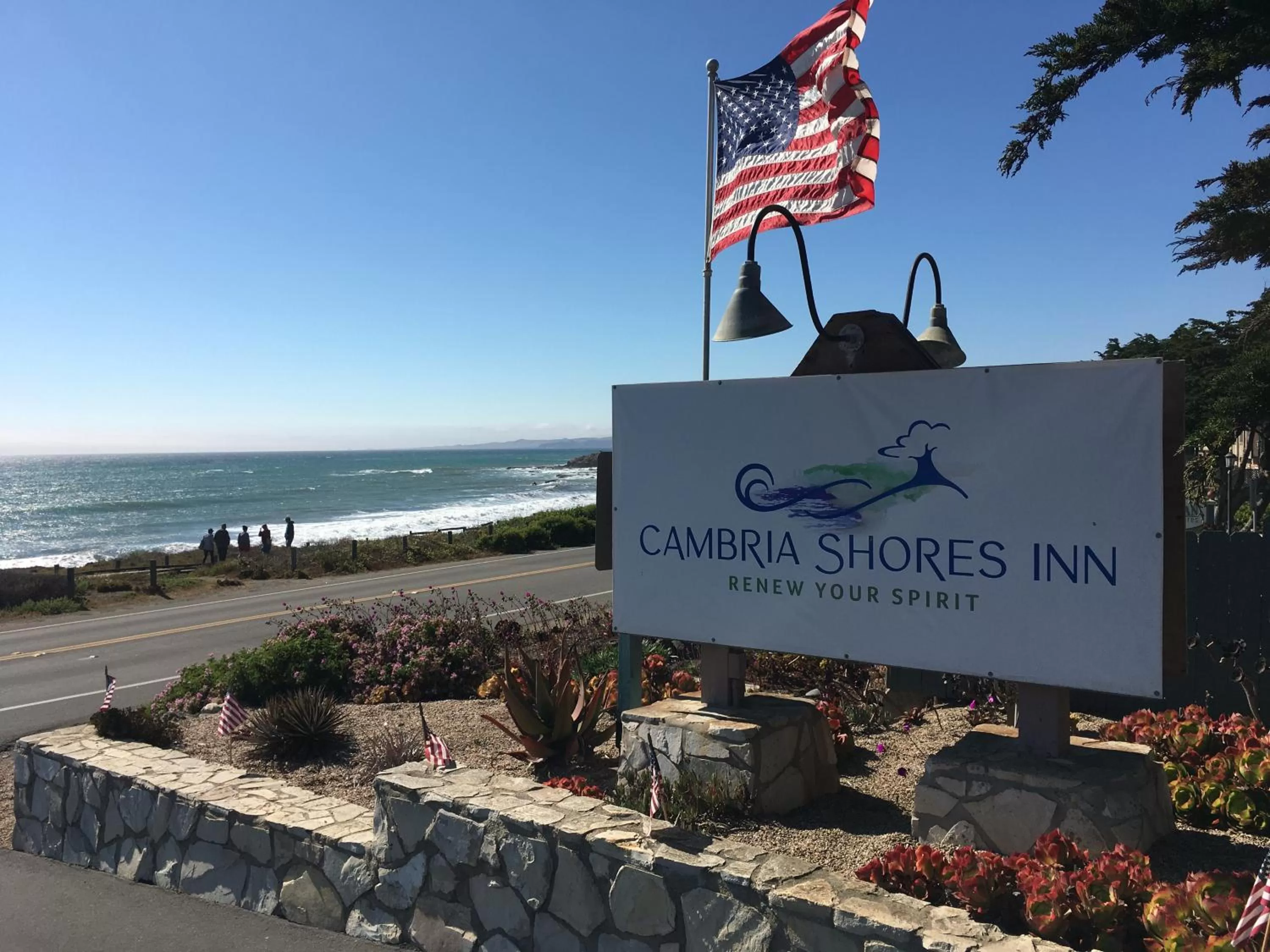 Property logo or sign in Cambria Shores Inn