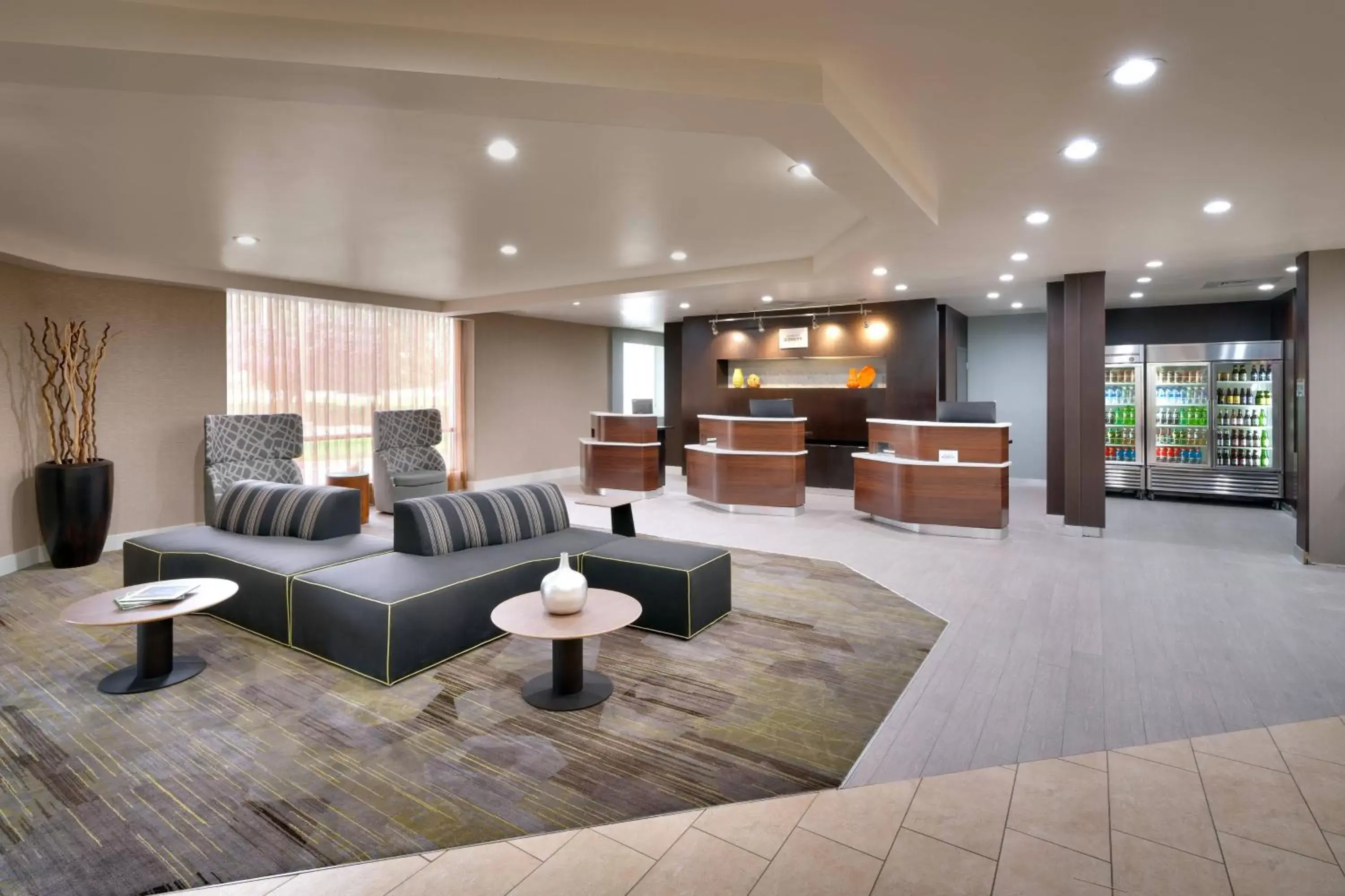 Lobby or reception, Lobby/Reception in Courtyard by Marriott Charlotte Airport/Billy Graham Parkway