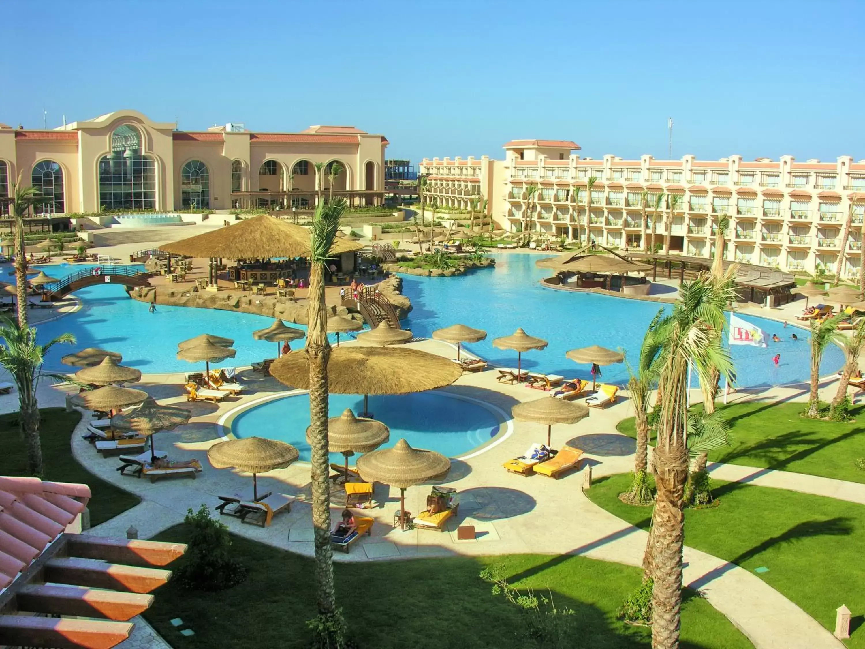 Garden view, Pool View in Pyramisa Beach Resort Sahl Hasheesh