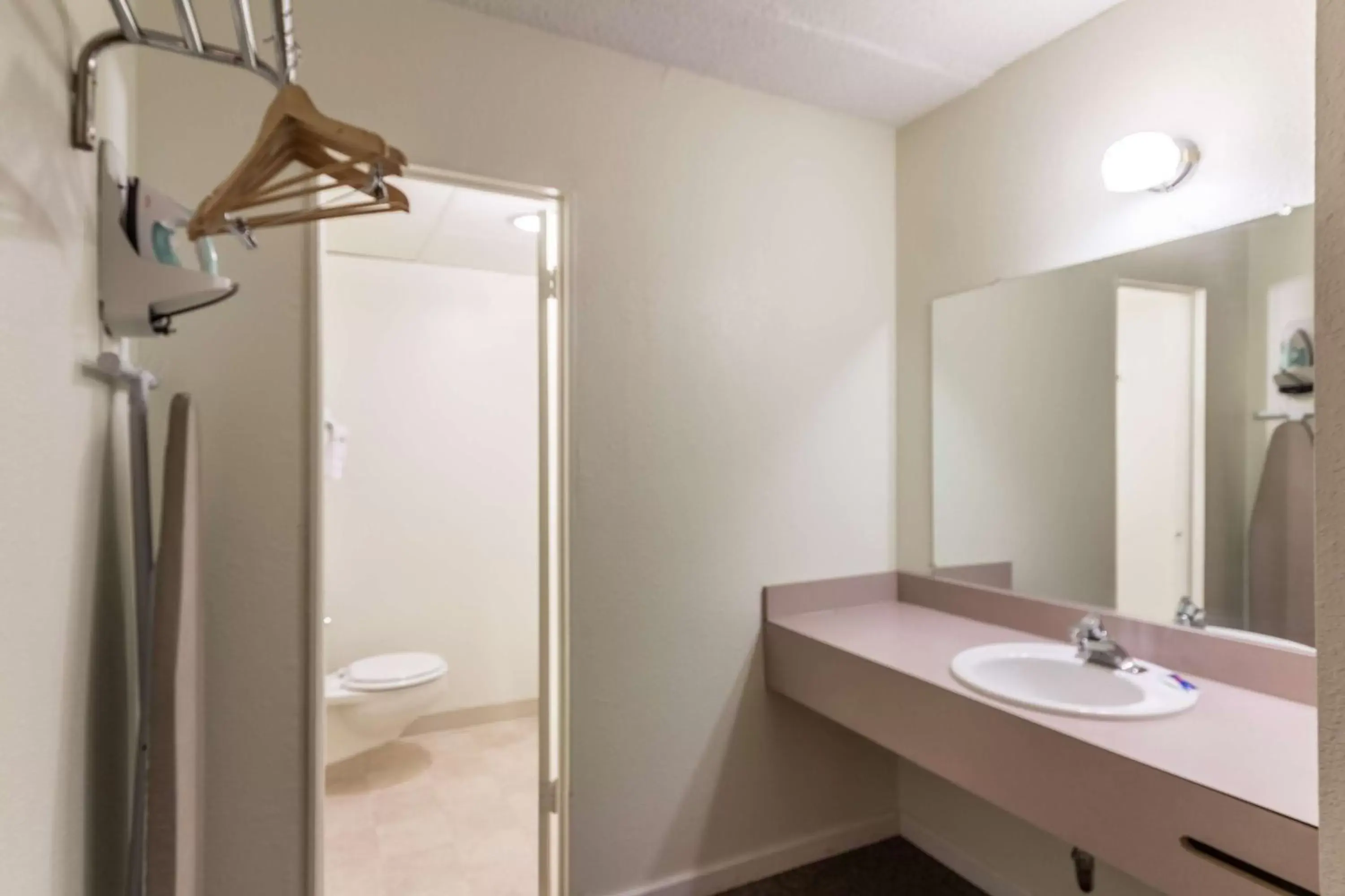 Toilet, Bathroom in Motel 6-Butte, MT - Historic City Center