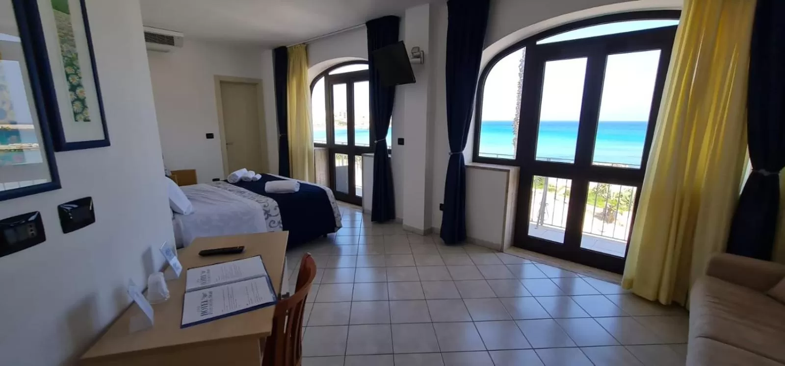 Bed in Hotel Profumo Di Mare