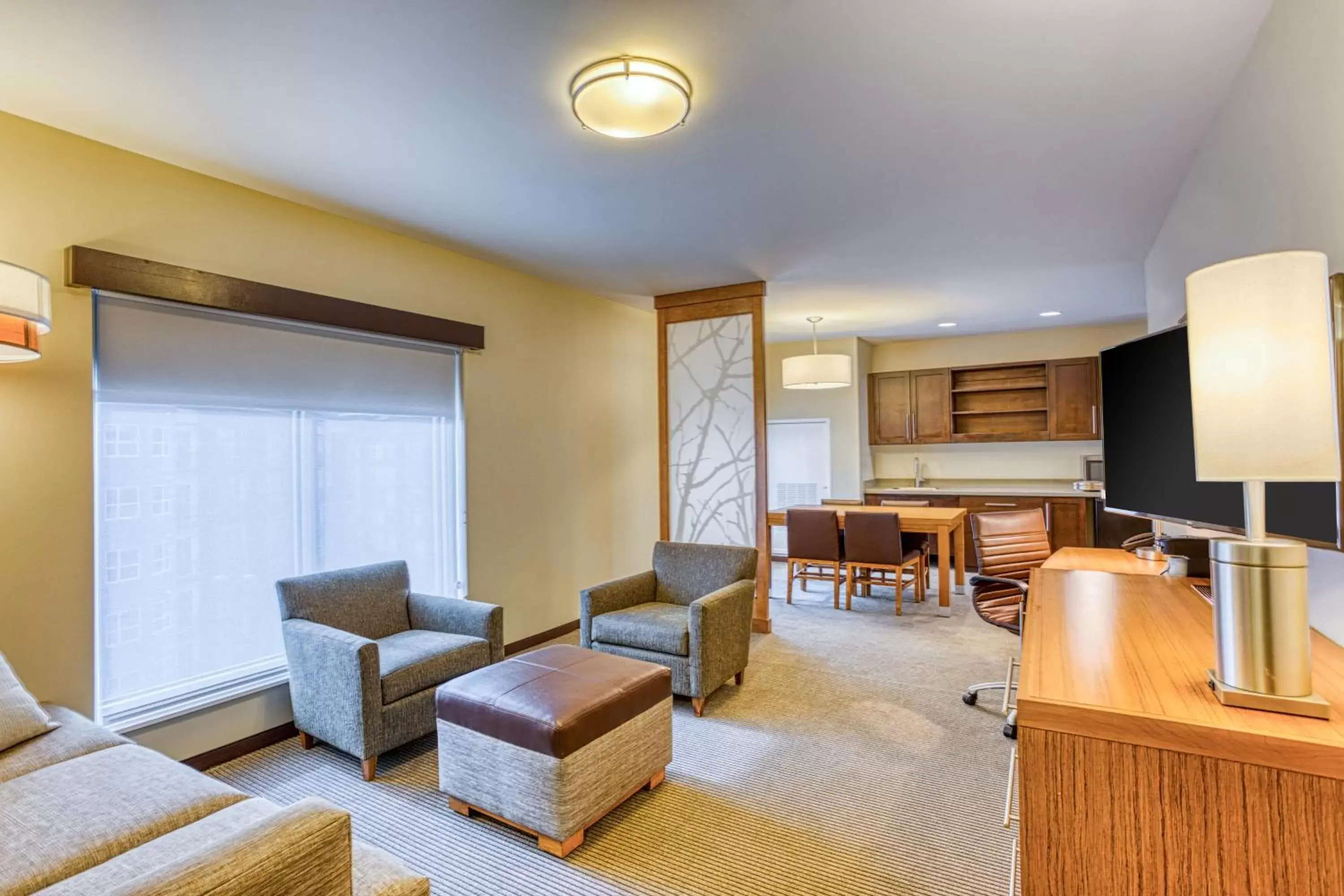 Living room, Seating Area in Hyatt Place Greensboro Downtown