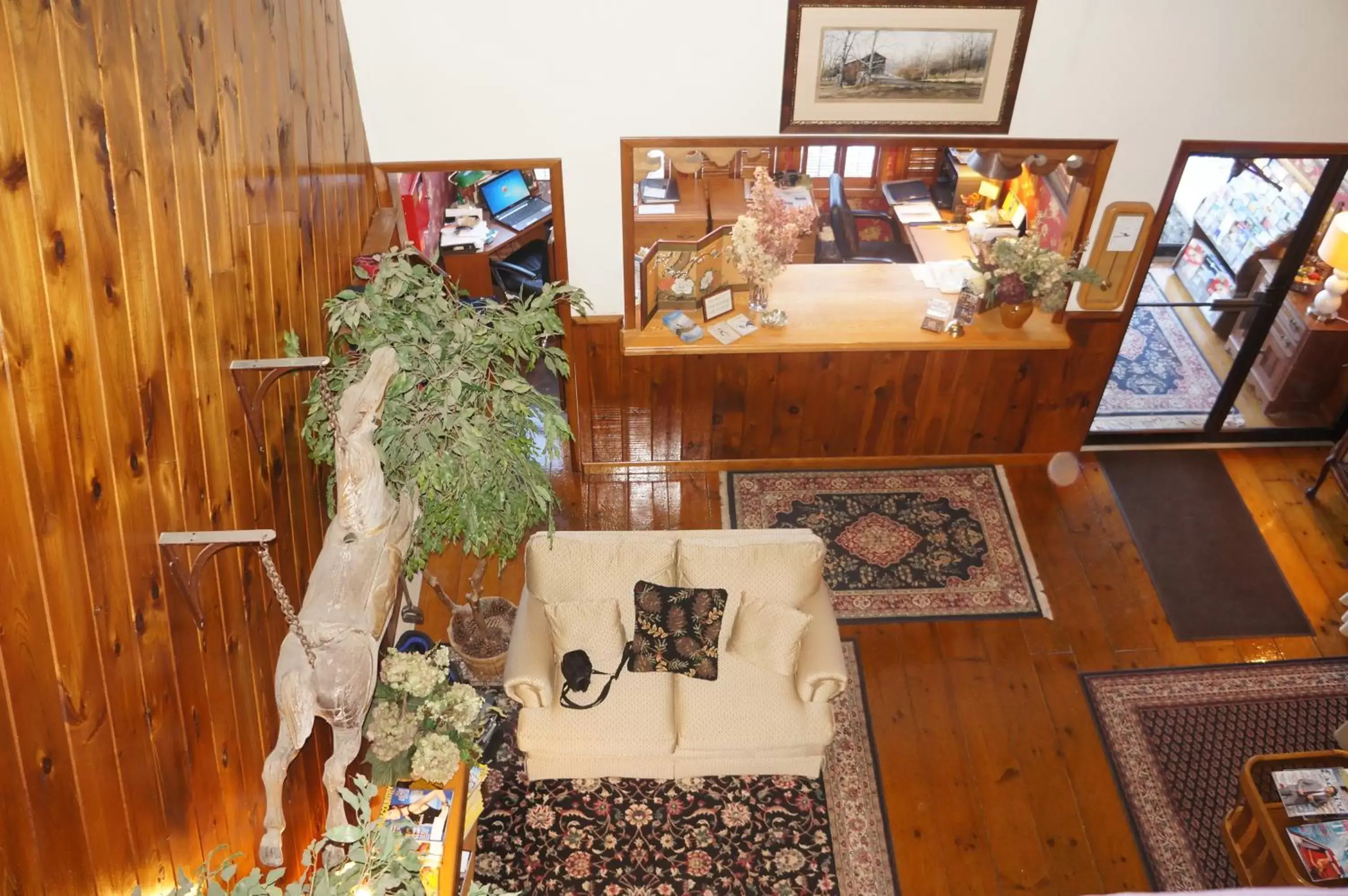 Lobby or reception in Greenbrier Inn Killington