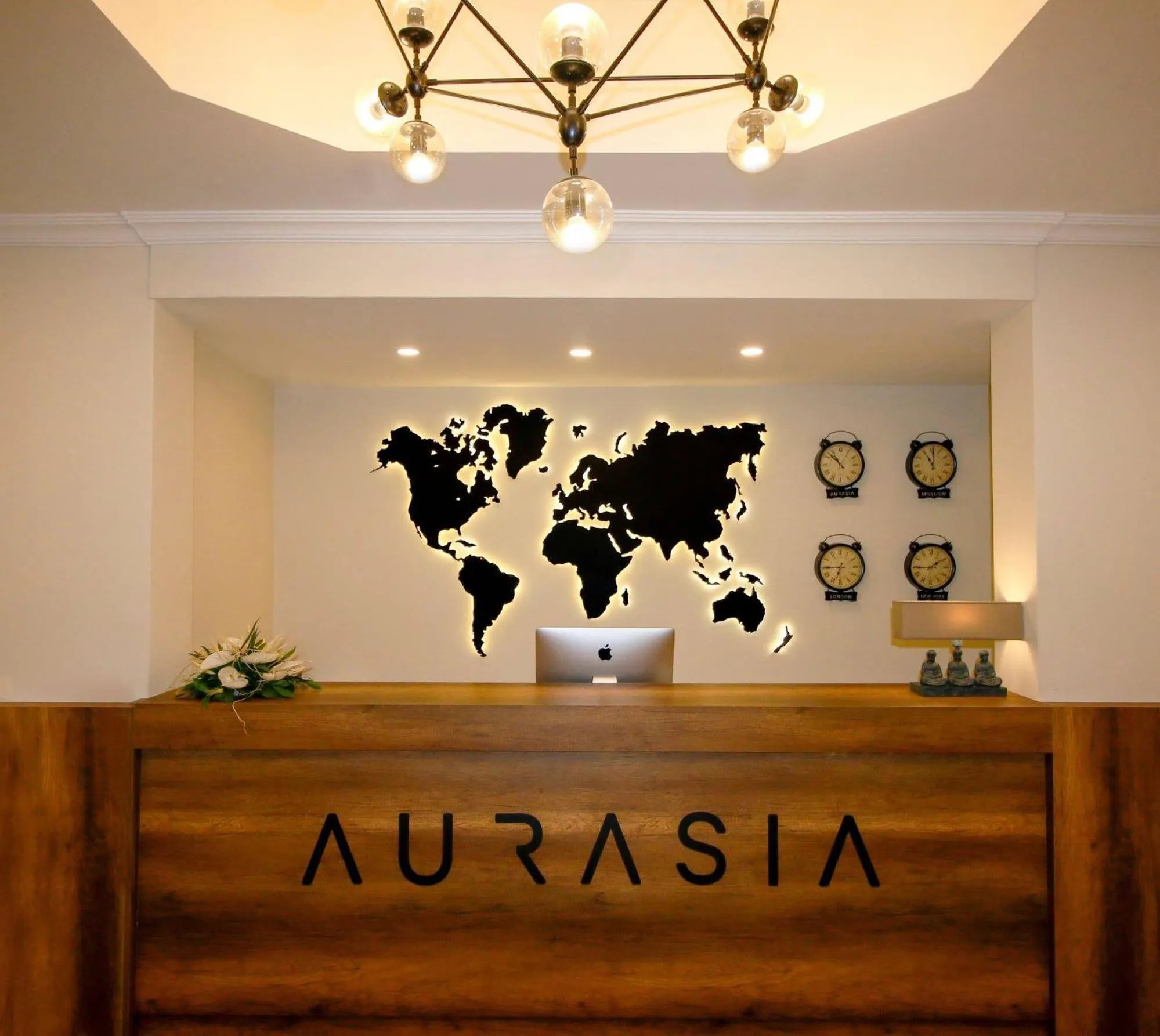 Property logo or sign in Aurasia Beach Hotel