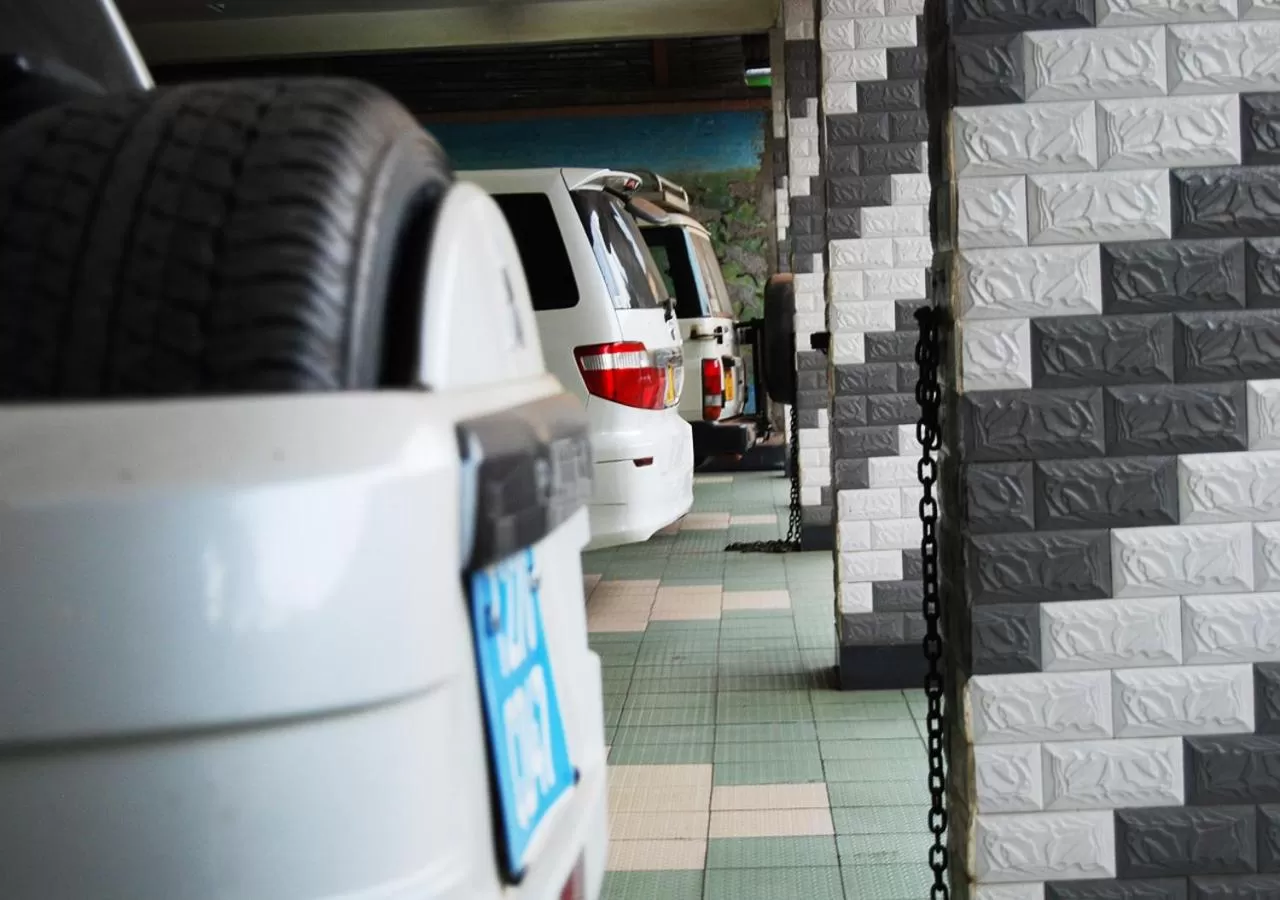 Parking in Mc-Elly's Hotel