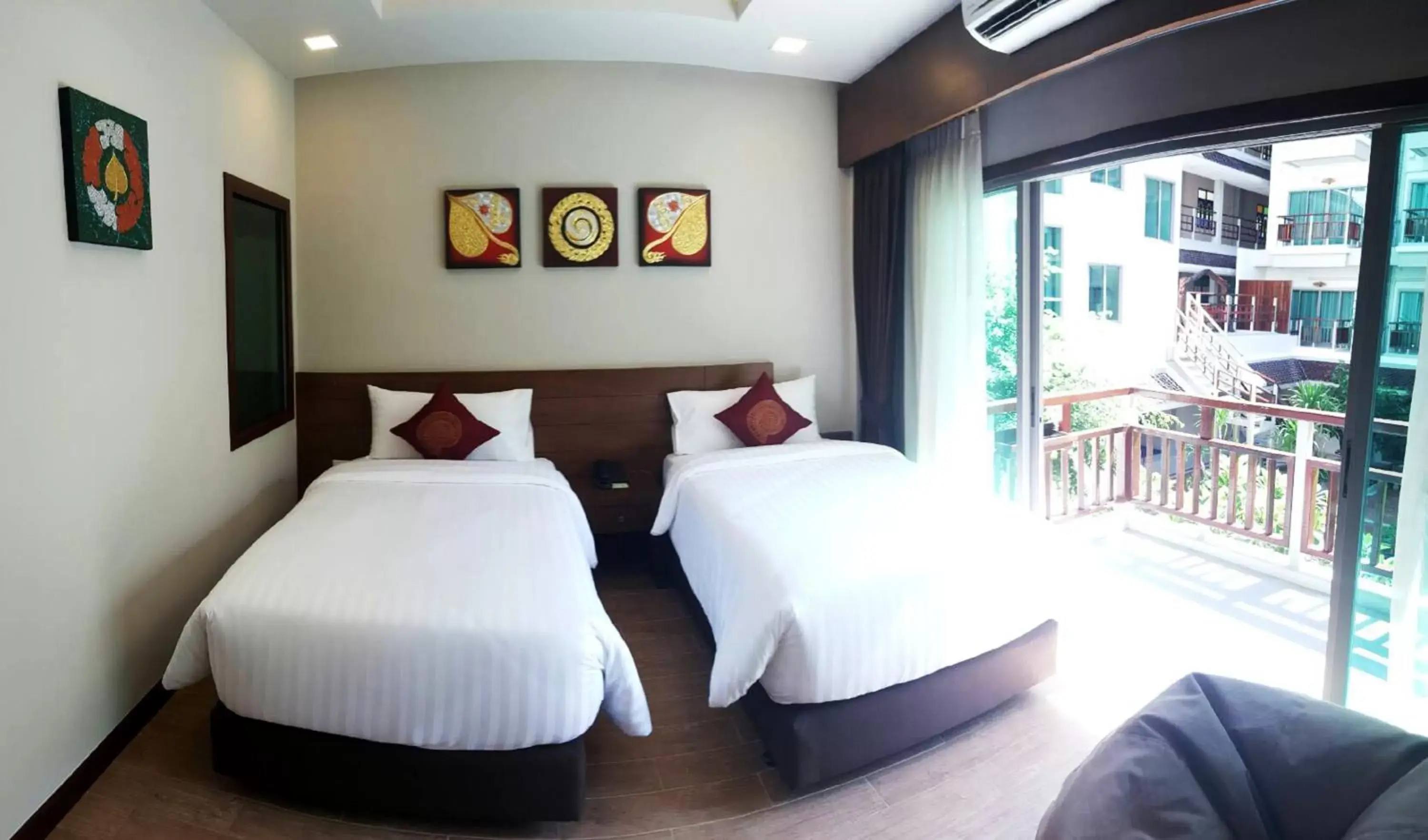 Balcony/Terrace, Room Photo in The Agate Pattaya Boutique Resort