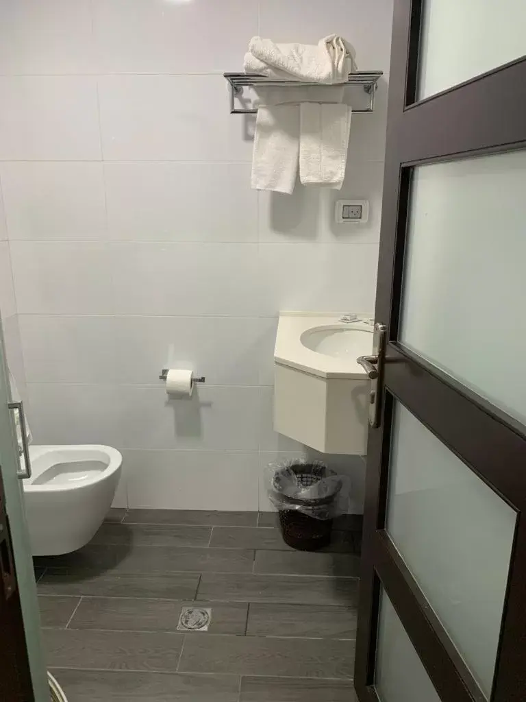 Bathroom in Mount of Olives Hotel