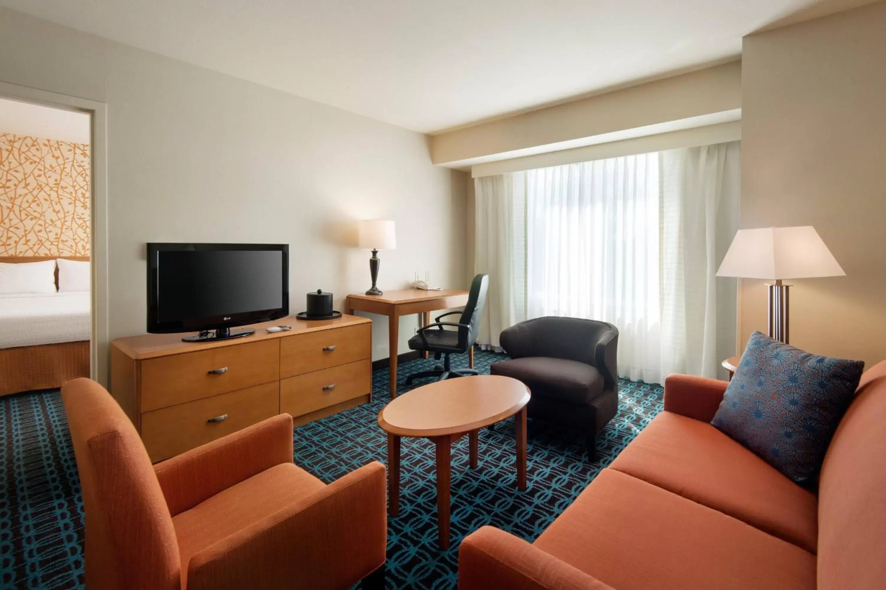 Bedroom, Seating Area in Fairfield Inn Sacramento Cal Expo