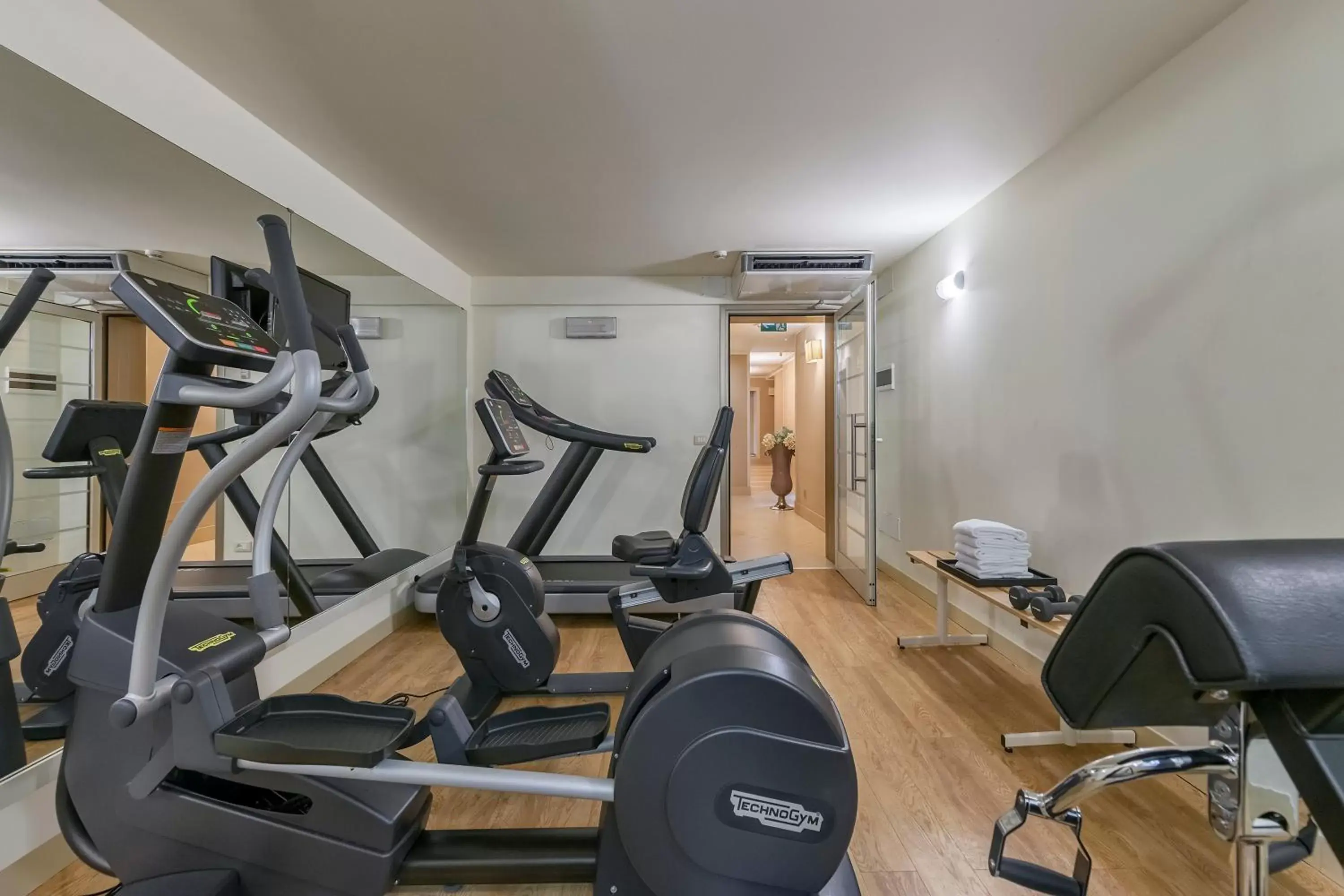 Fitness centre/facilities in Villa Rosa Hotel Desenzano