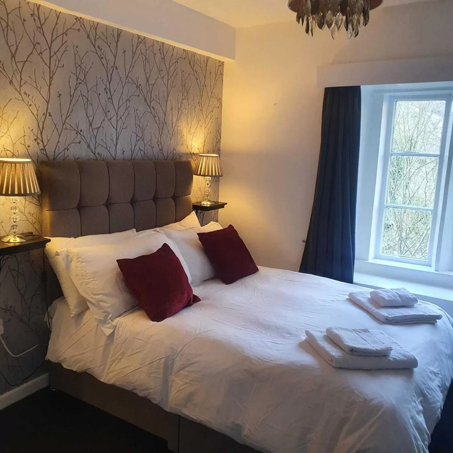 Bedroom, Bed in The Kings Head