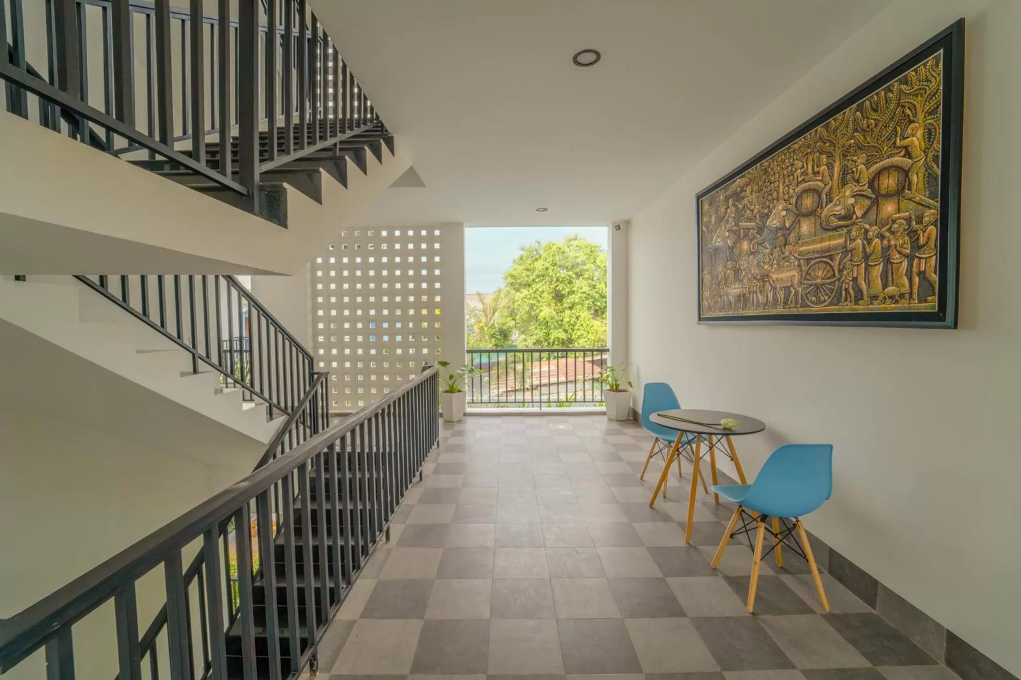 Floor plan in Angkor H Villa