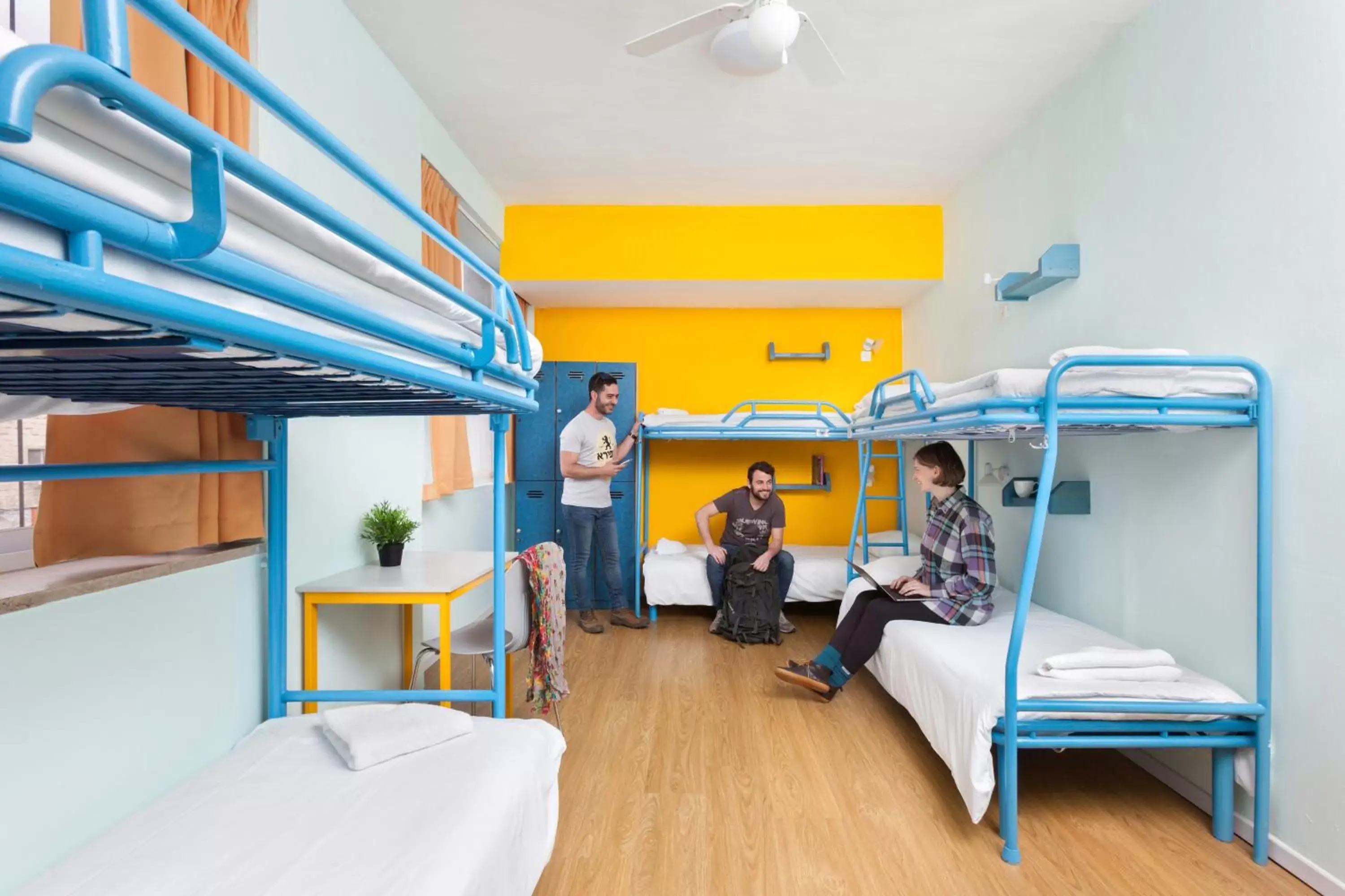 People, Bunk Bed in Abraham Hostel Jerusalem