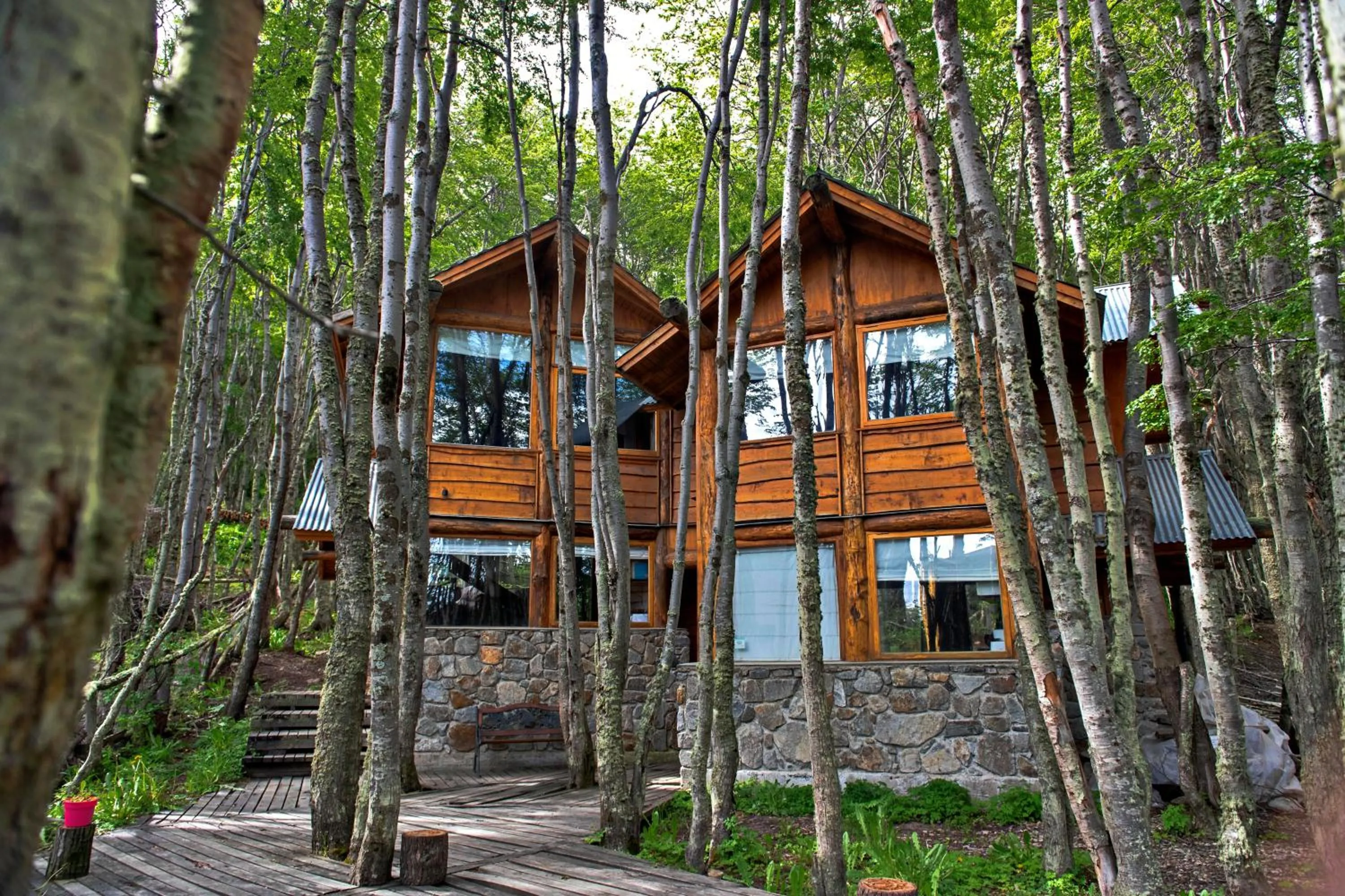 Property building in Patagonia Villa Lodge