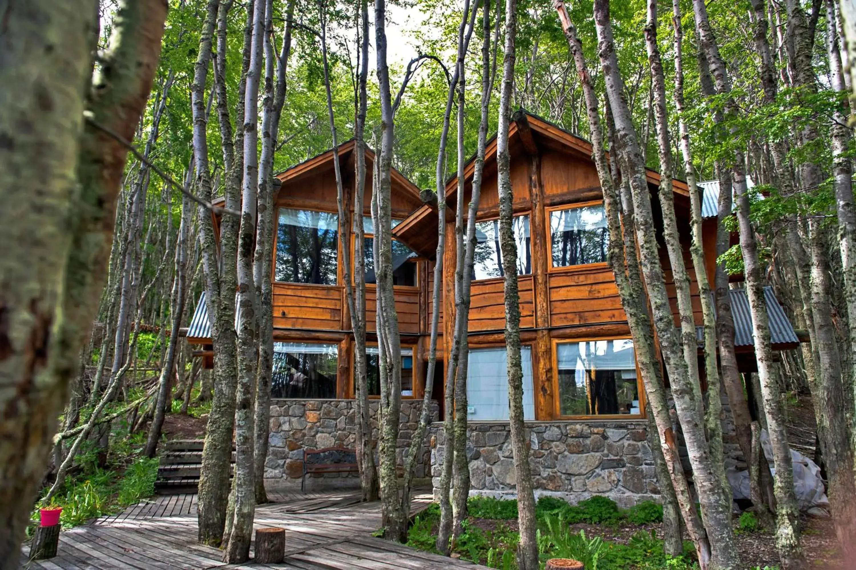 Property Building in Patagonia Villa Lodge