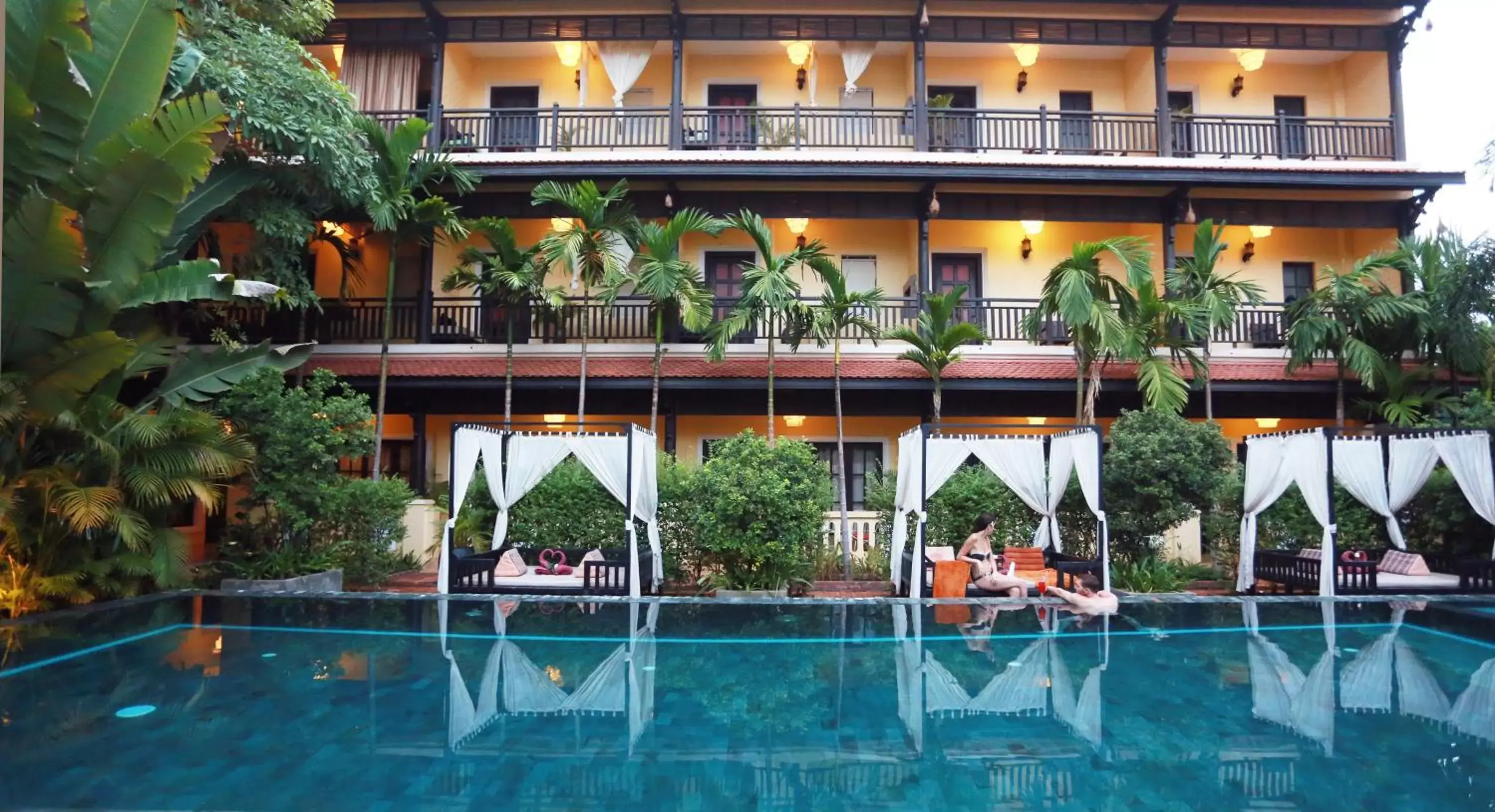 Property building, Swimming Pool in Residence Indochine D'angkor Property building, Swimming Pool in Residence Indochine D'angkor