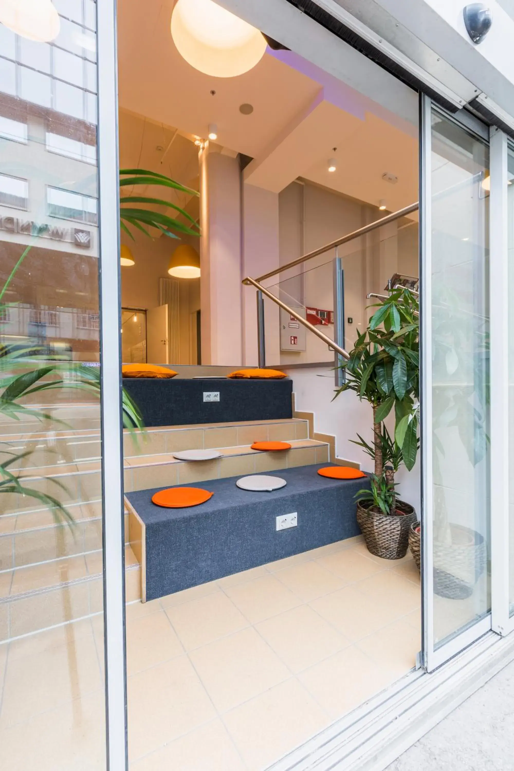 Facade/entrance in a&o Salzburg Hauptbahnhof Facade/entrance in a&o Salzburg Hauptbahnhof