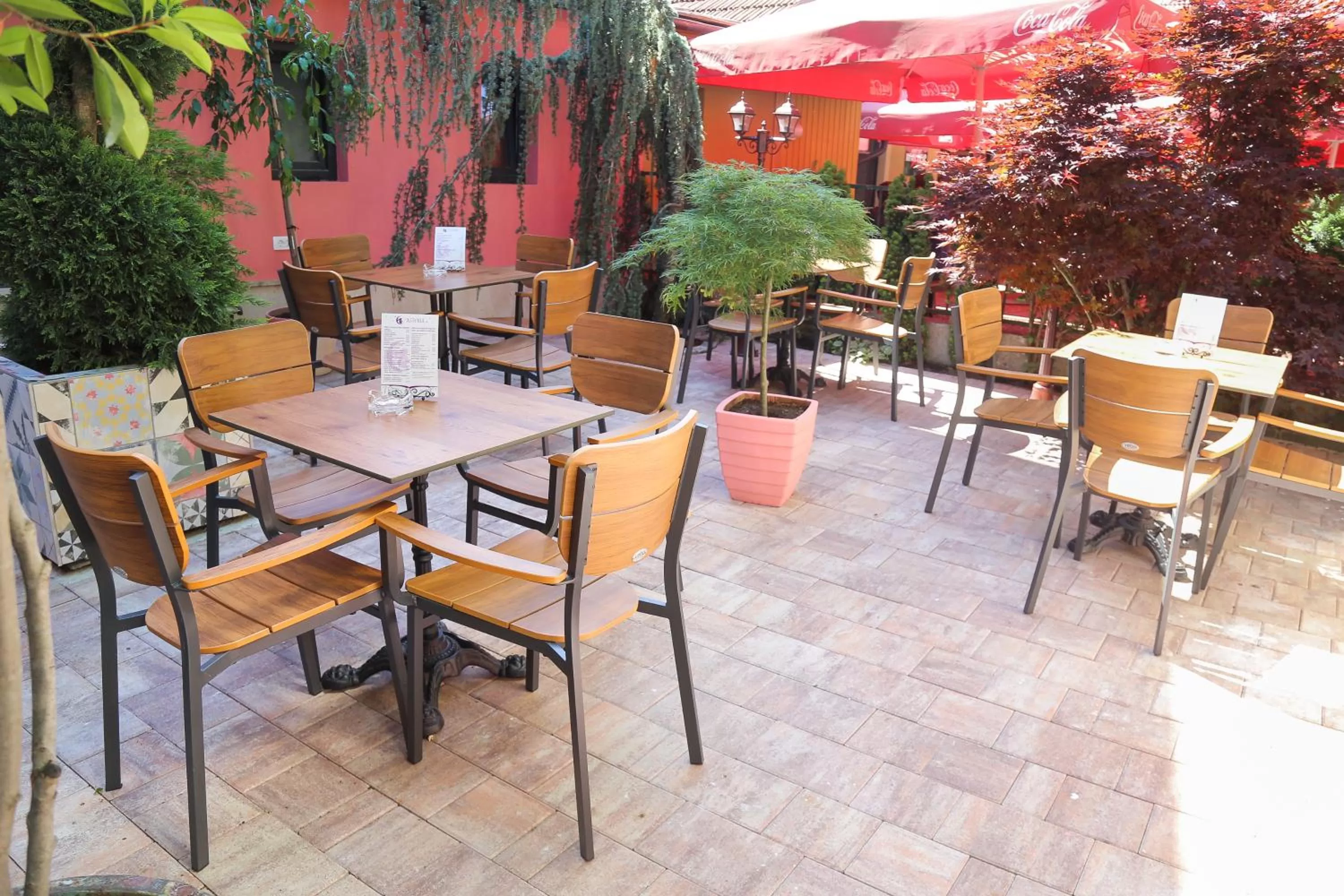 Patio in Boutique Hotel Asteria