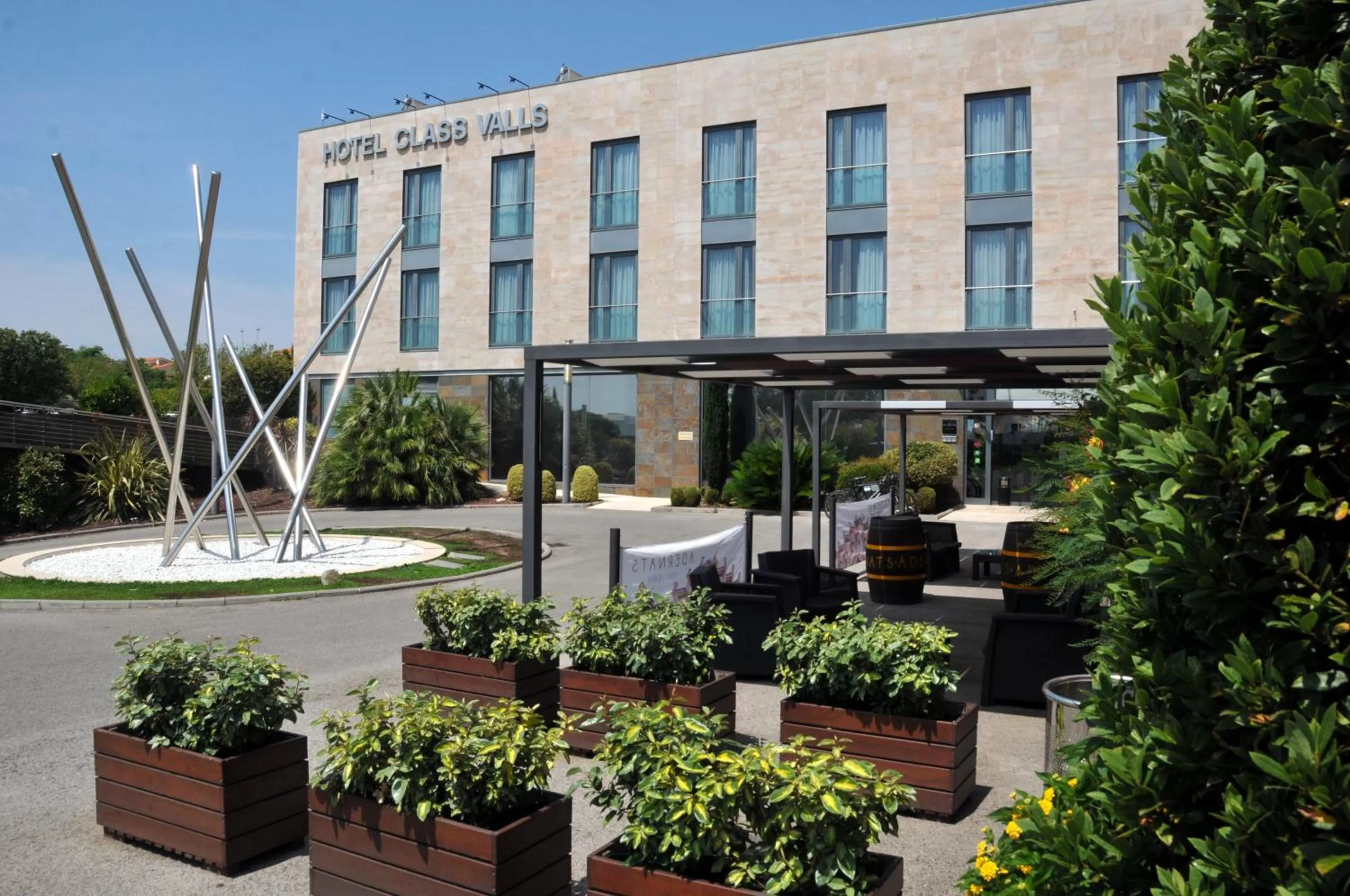 View (from property/room), Property Building in Hotel Class Valls