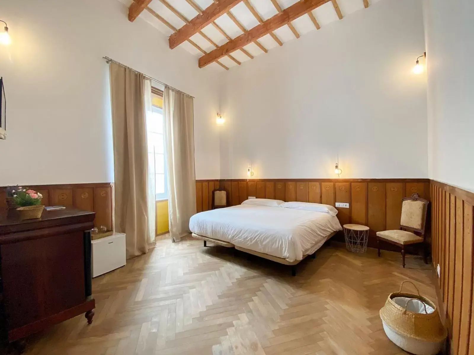 Bed in Hotel Nou Sant Antoni
