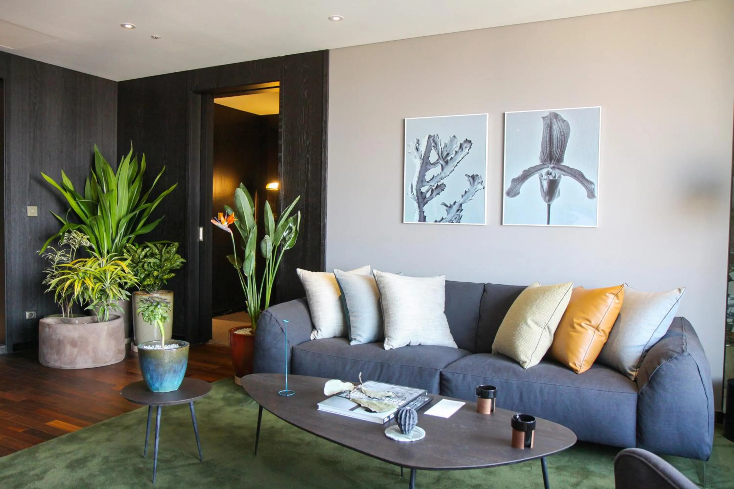 Living room in Maison Glad Jeju