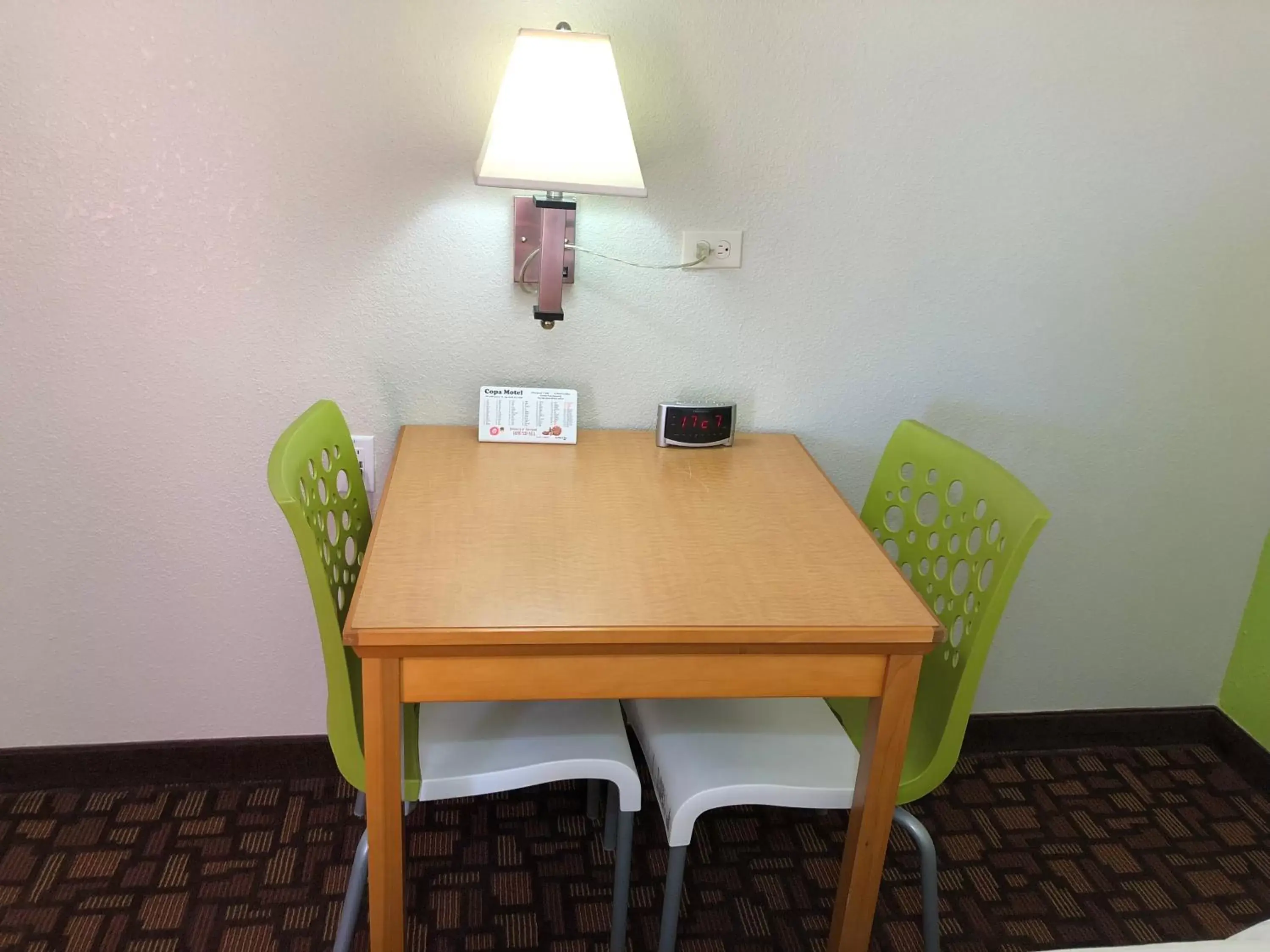 Dining Area in Copa Motel