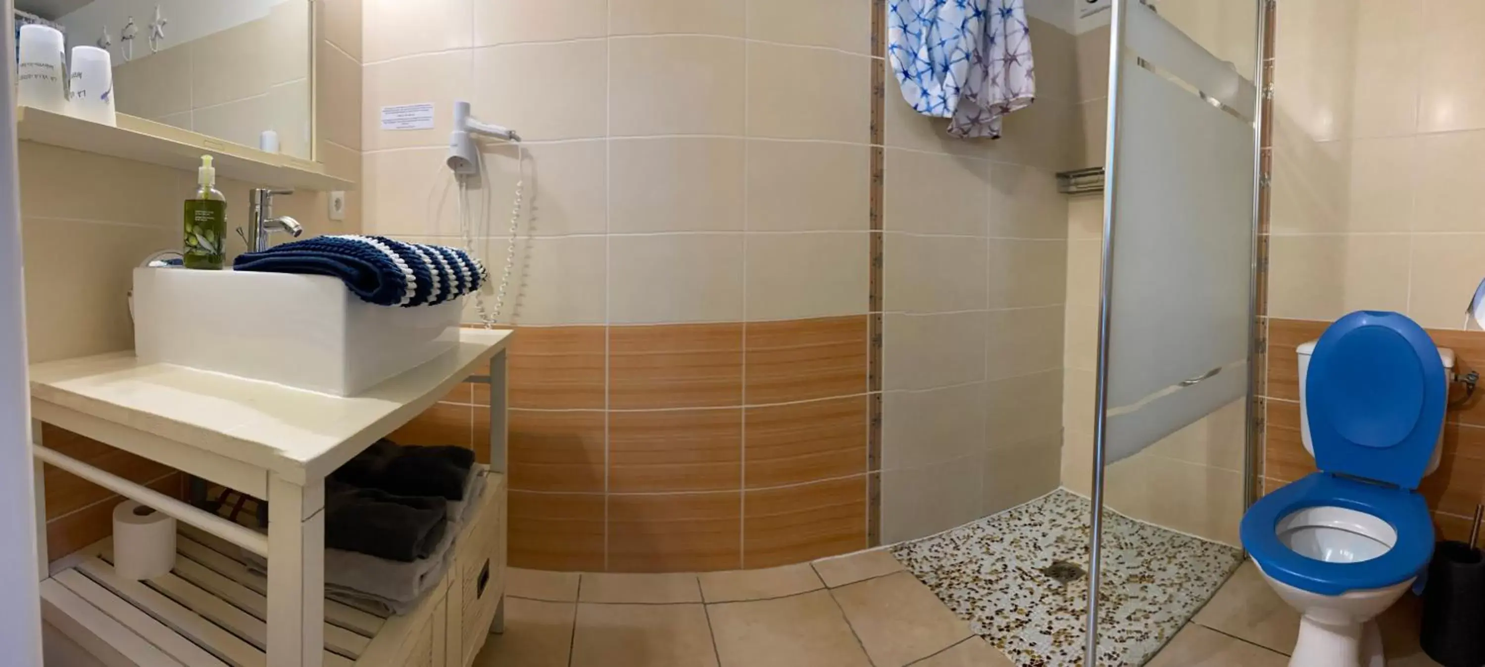 Bathroom in VILLA HERBERT Chambres d'hôtes Gîte Soirée étape