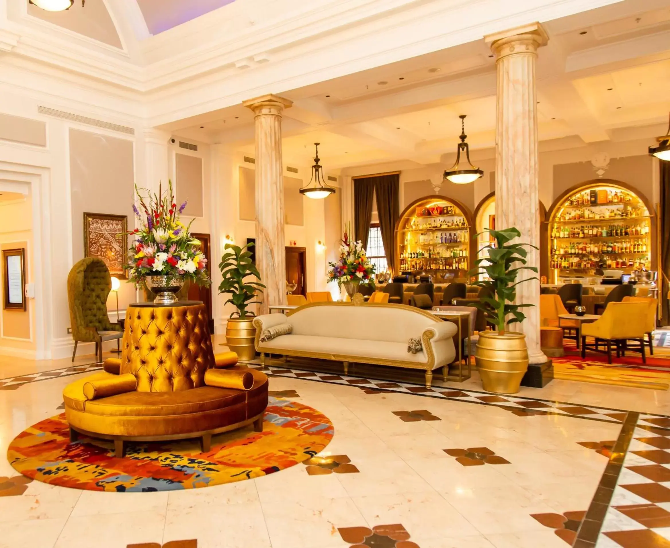 Lobby or reception in Taj Cape Town