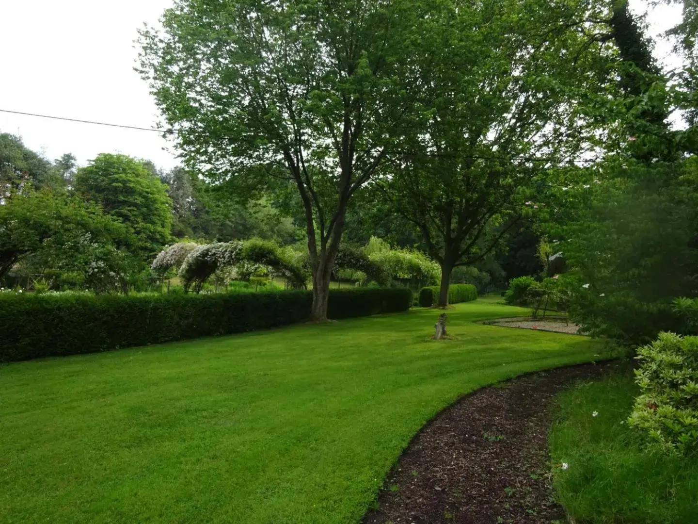 Garden in Passford House Hotel
