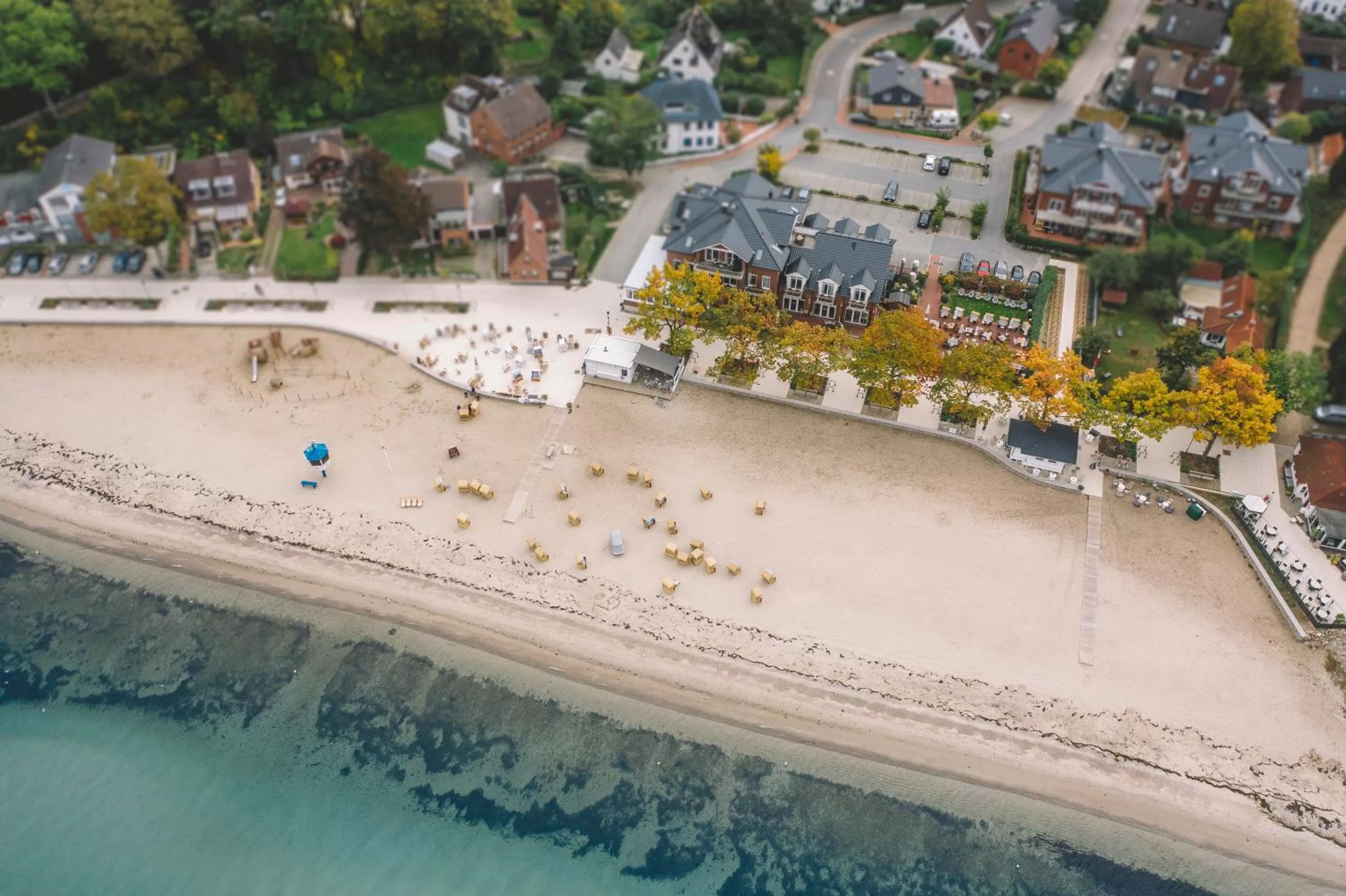 Bird's eye view in StrandHotel Seeblick, Ostseebad Heikendorf