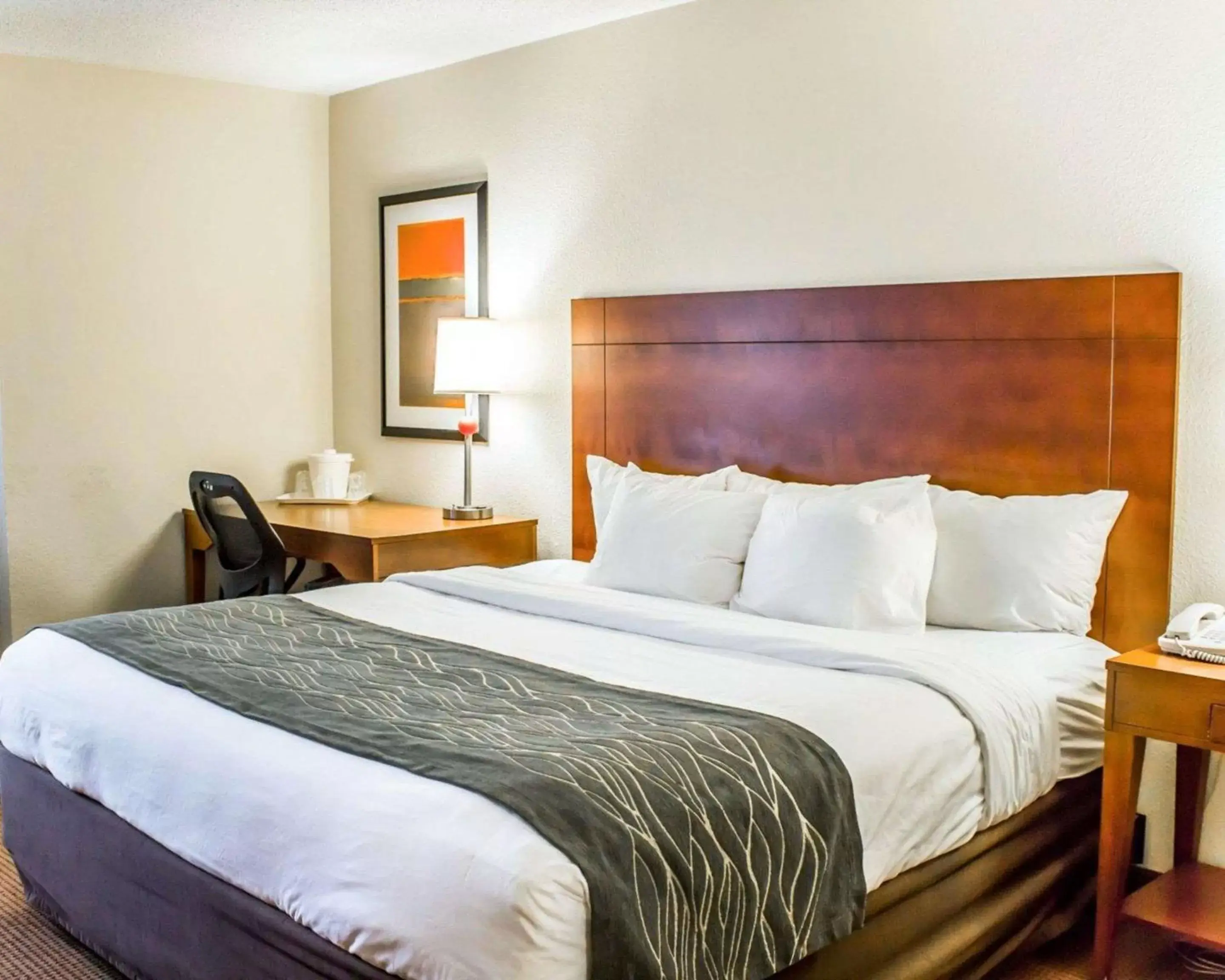 Photo of the whole room, Bed in Comfort Inn Fayetteville West Near Fort Liberty