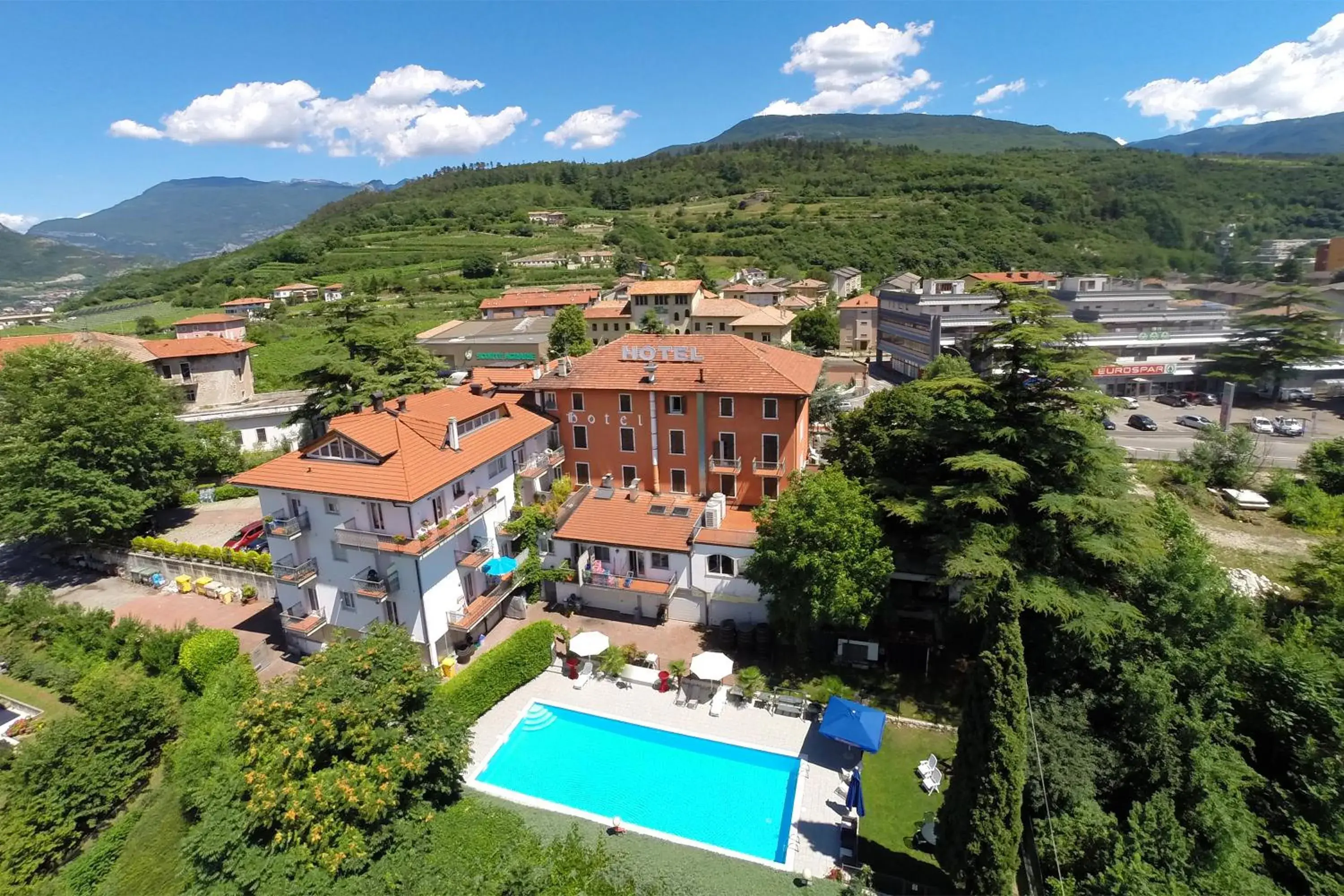 Property building, Bird's-eye View in Hotel Sant'Ilario