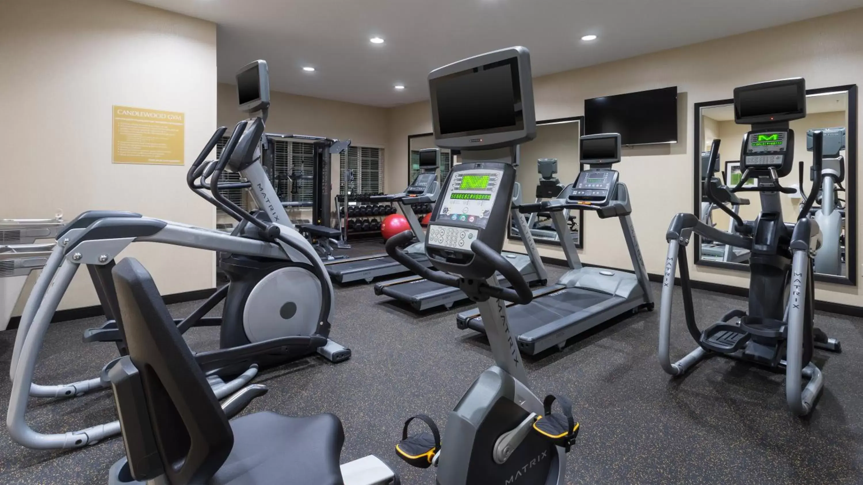 Fitness centre/facilities, Fitness Center/Facilities in Candlewood Suites Grove City - Outlet Center, an IHG Hotel