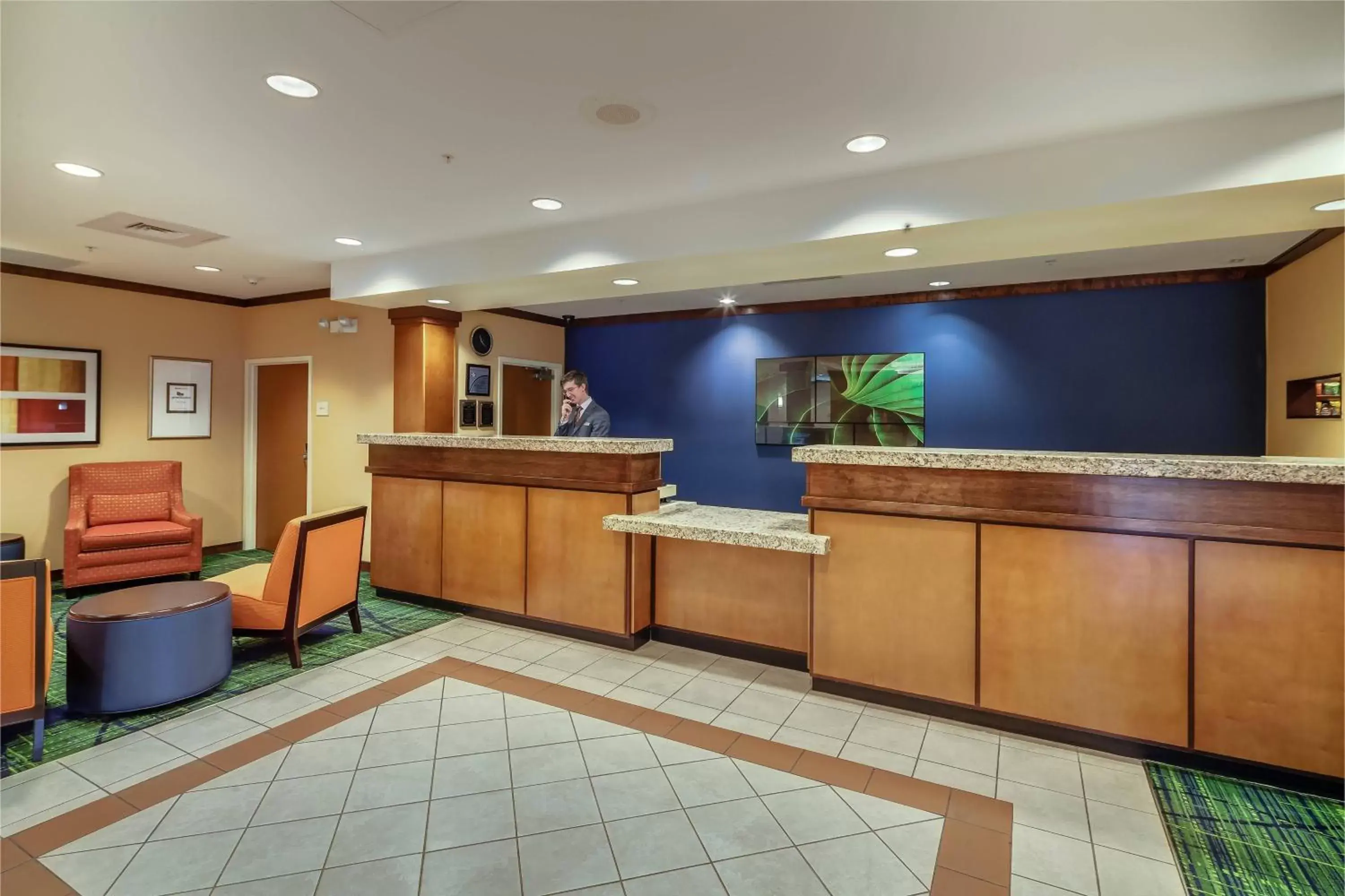 Lobby or reception, Lobby/Reception in Fairfield Inn and Suites Jacksonville Beach