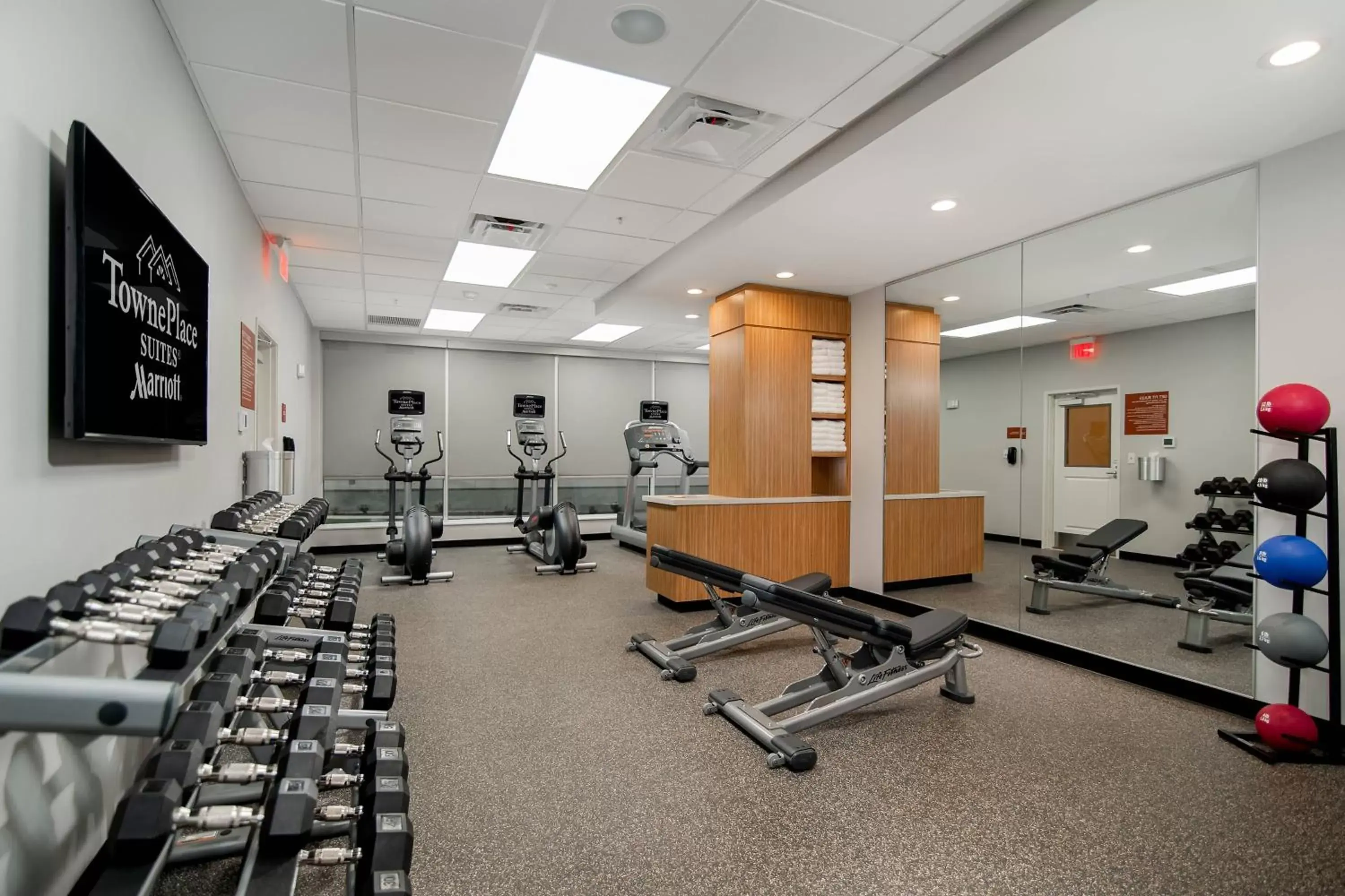 Fitness centre/facilities, Fitness Center/Facilities in TownePlace Suites Fort Worth University Area/Medical Center