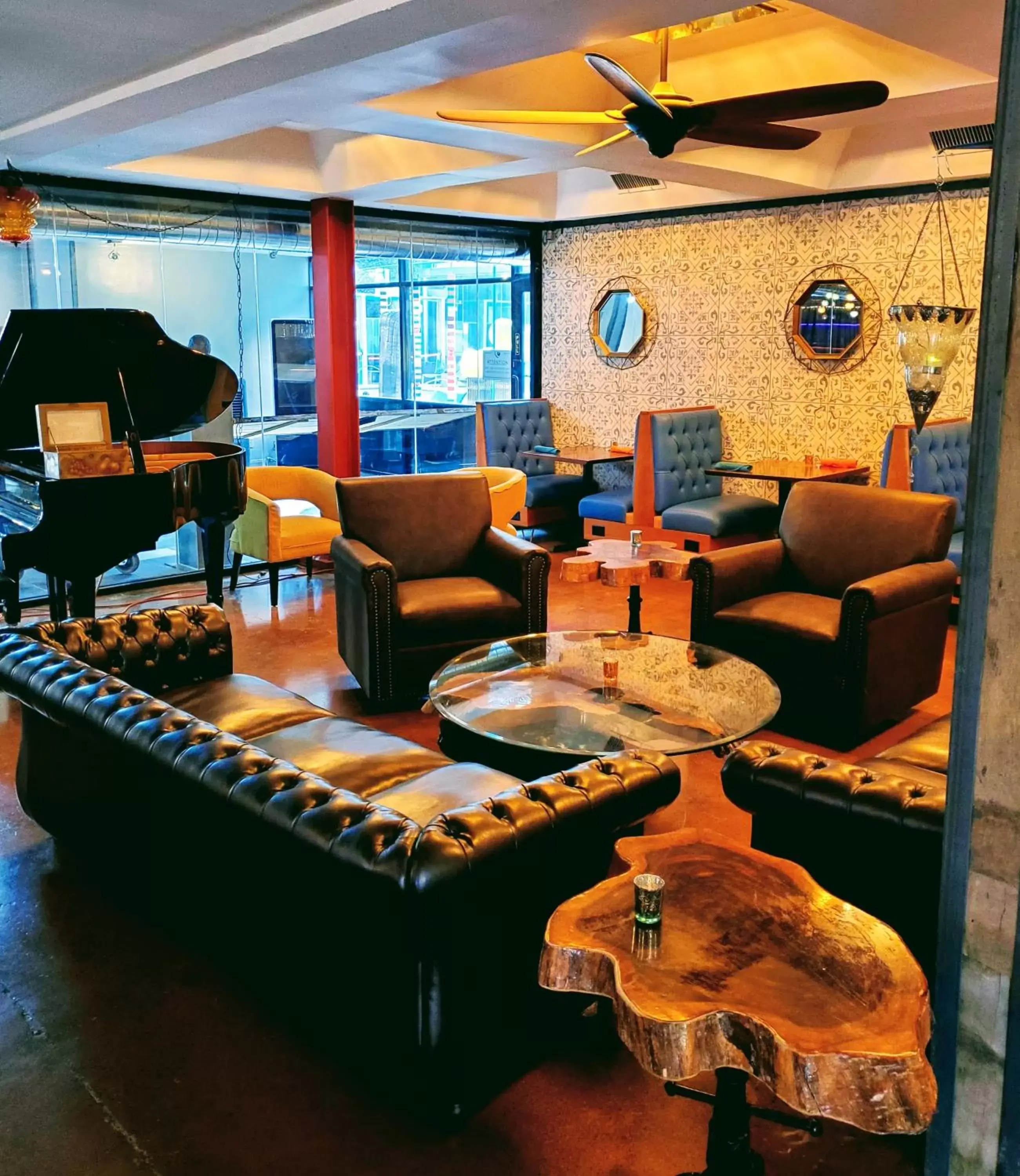 Lounge or bar in The Clarendon Hotel and Spa Lounge or bar in The Clarendon Hotel and Spa