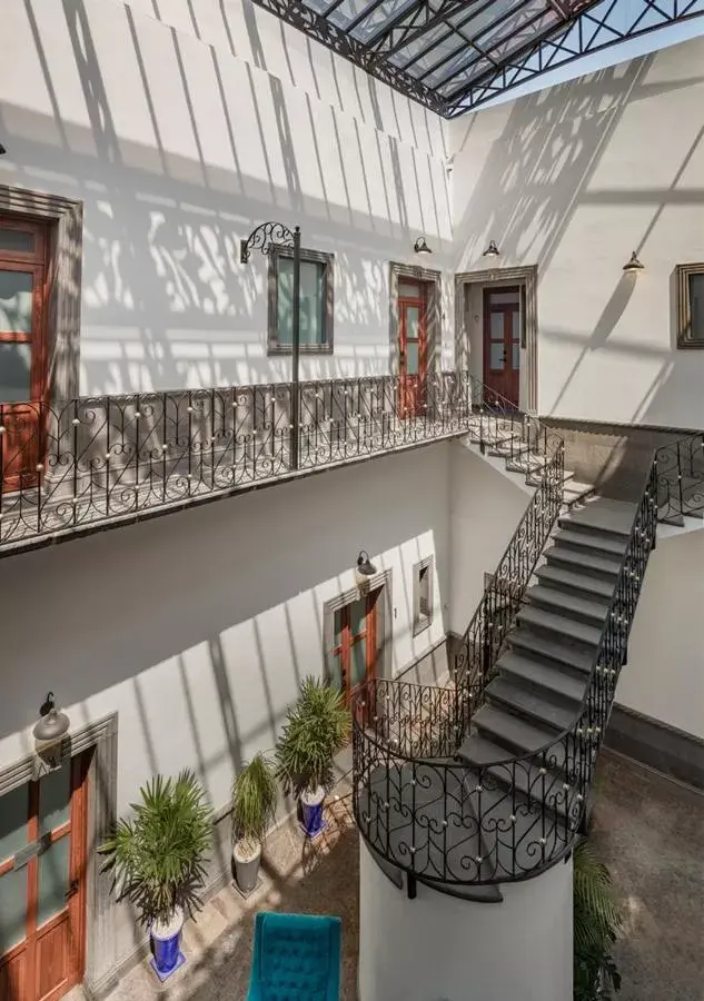 Patio, Balcony/Terrace in Hotel Casa Monarca