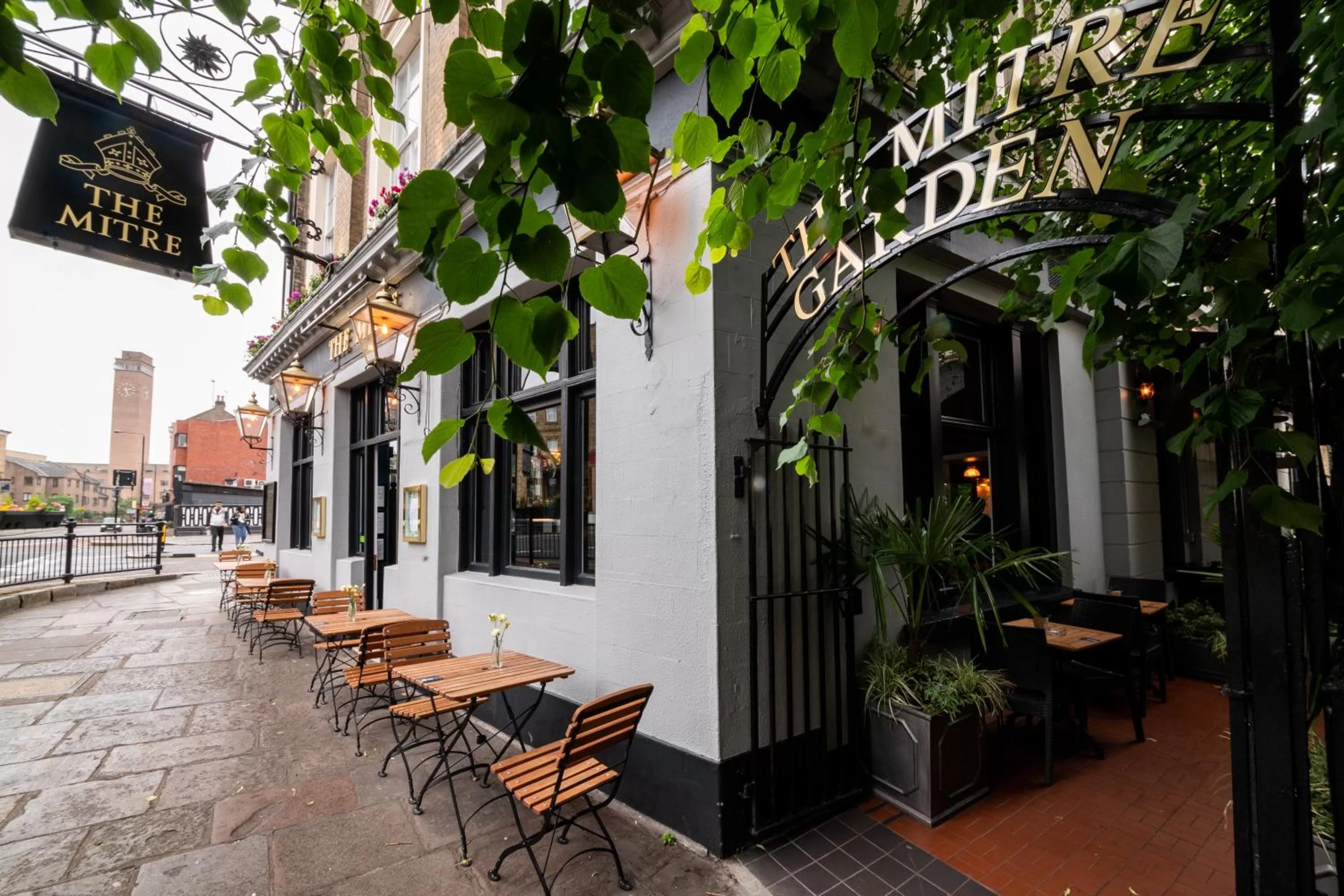 Facade/entrance in The Mitre by Innkeeper's Collection