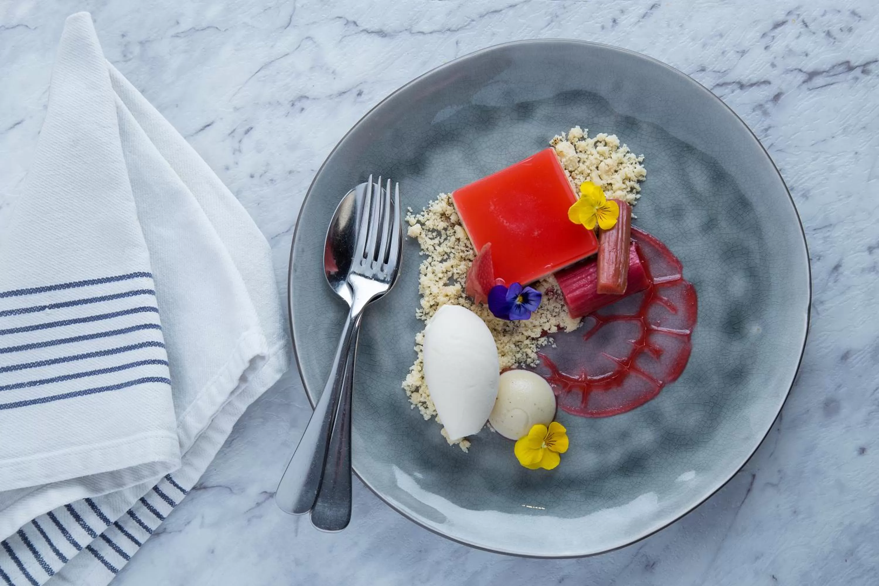 Food close-up in Townhouse Hotel