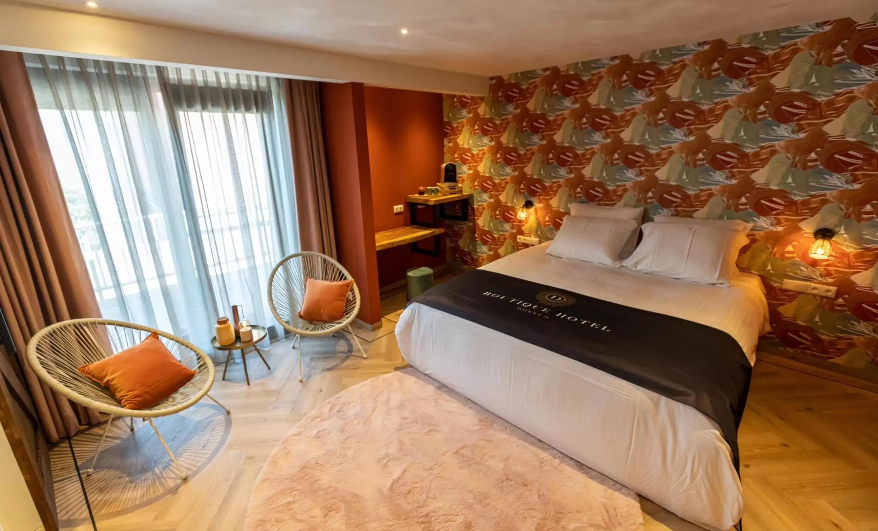 Photo of the whole room, Bed in Boutiquehotel Dokkum
