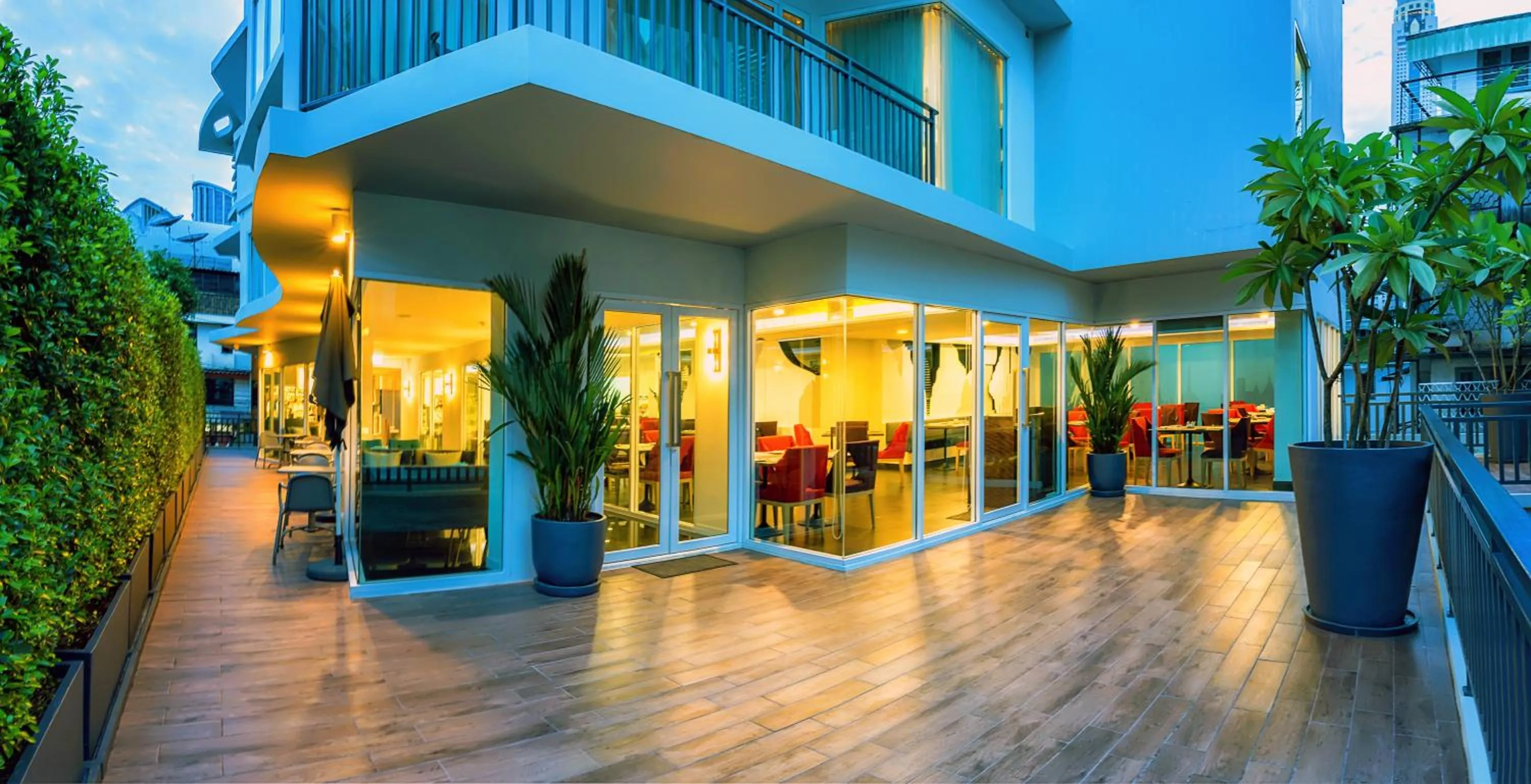 Property building in Anajak Bangkok Hotel - SHA Plus